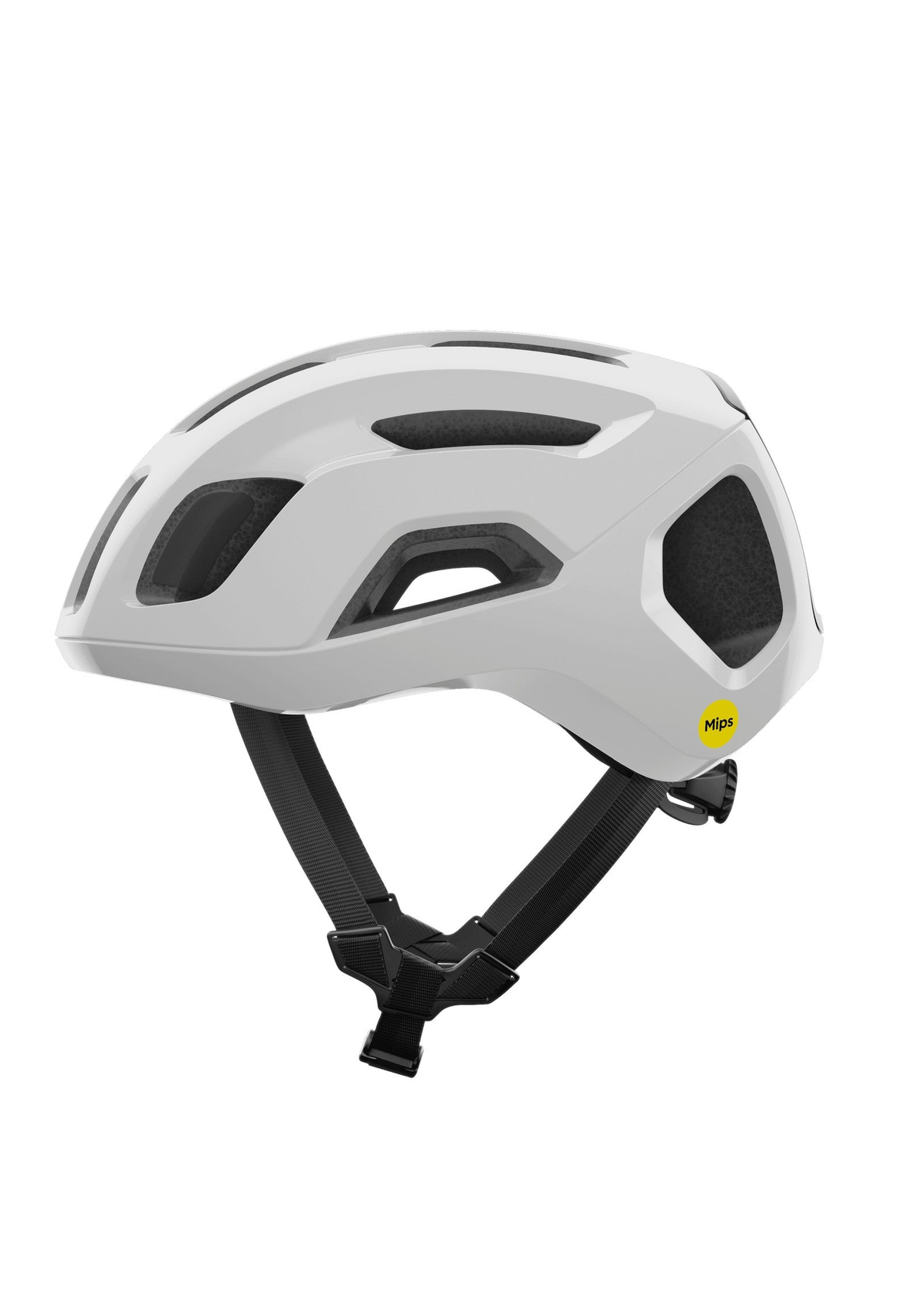 POC Ventral Air MIPS Cycling Helmet, Hydrogen White/Uranium Black Matt