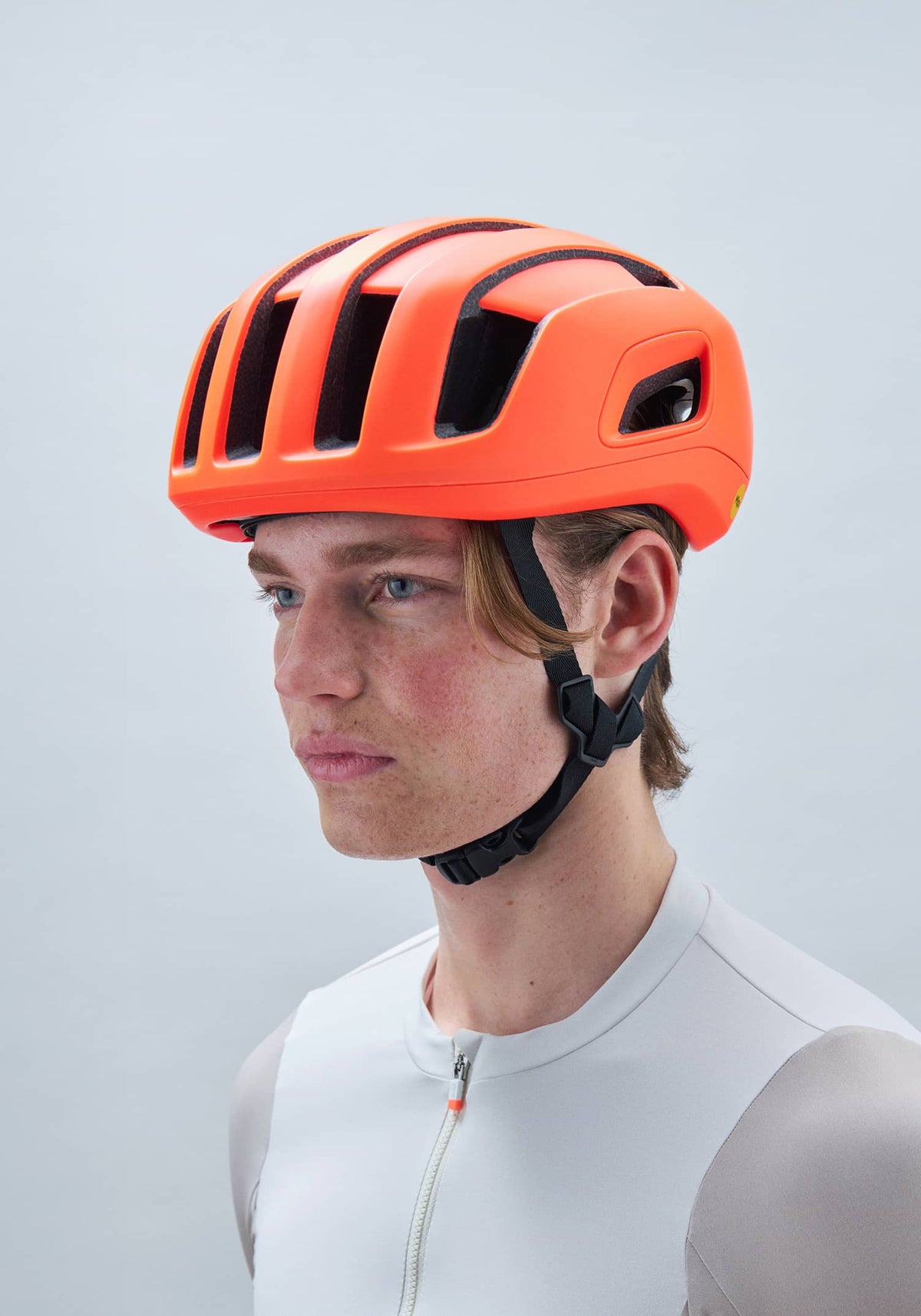 POC Cytal Road Cycling Helmet, Fluorescent Orange Matt