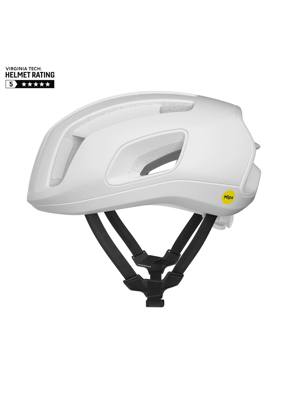 POC Cytal Road Cycling Helmet, Hydrogen White Matt