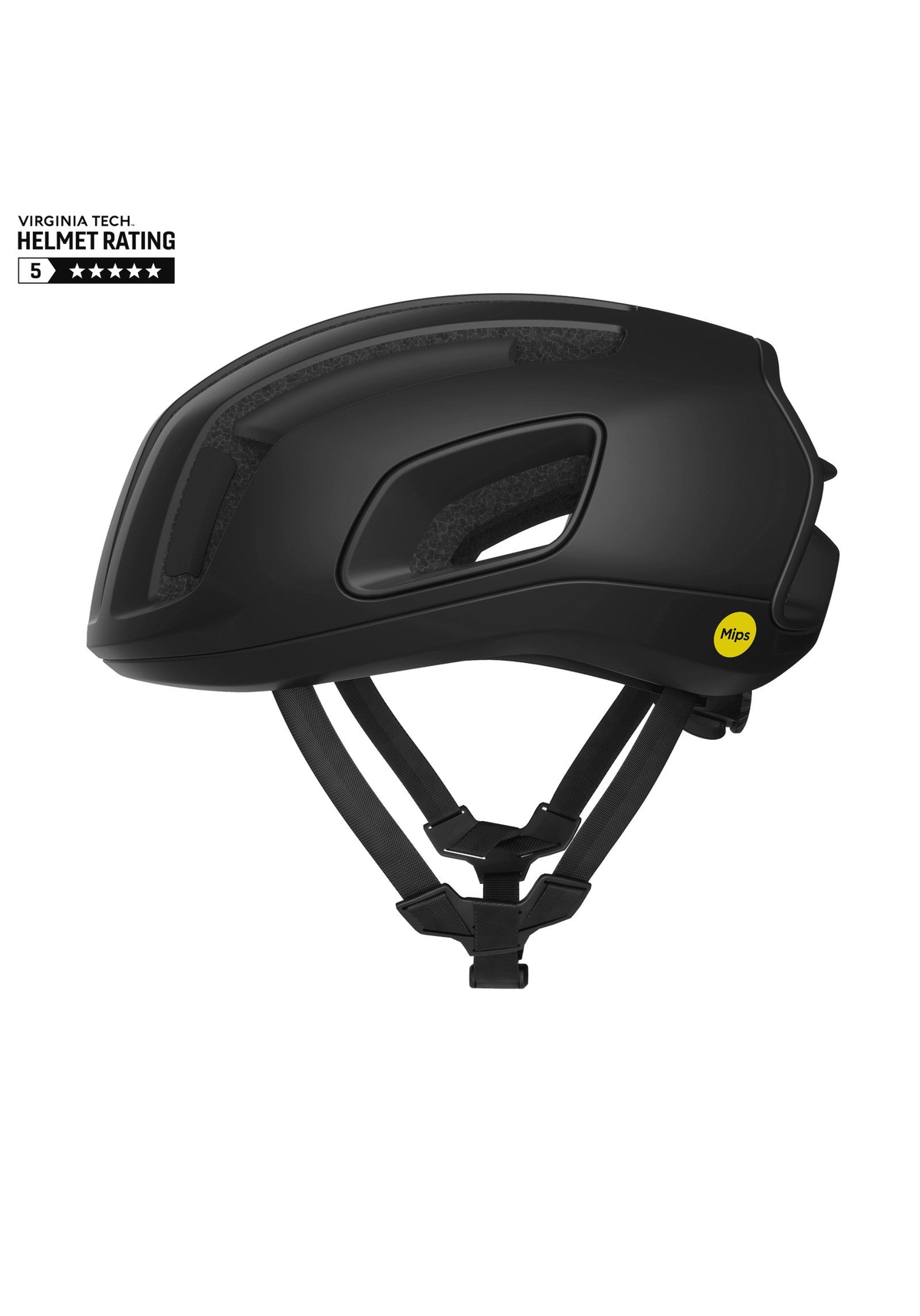 POC Cytal Road Cycling Helmet, Uranium Black Matt