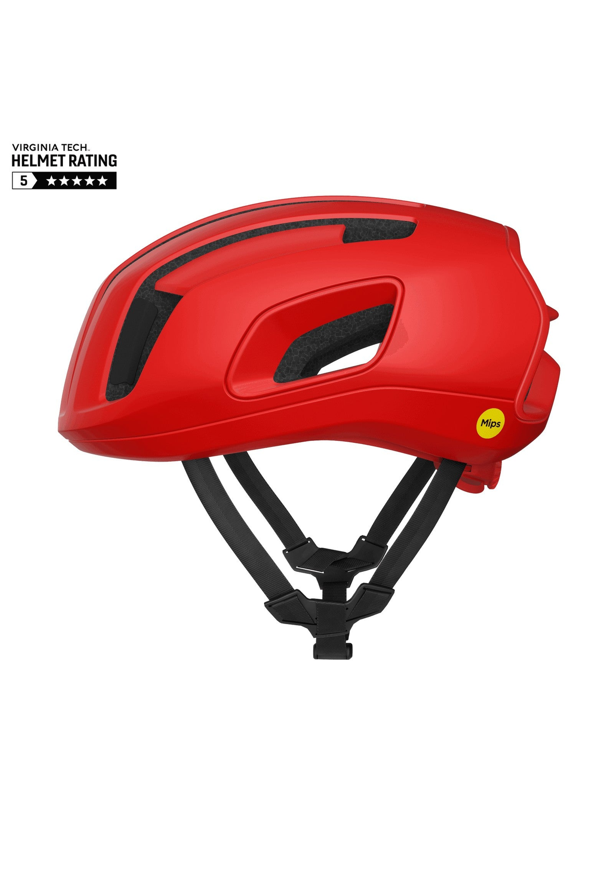 POC Cytal Road Cycling Helmet, Prismane Red Matt