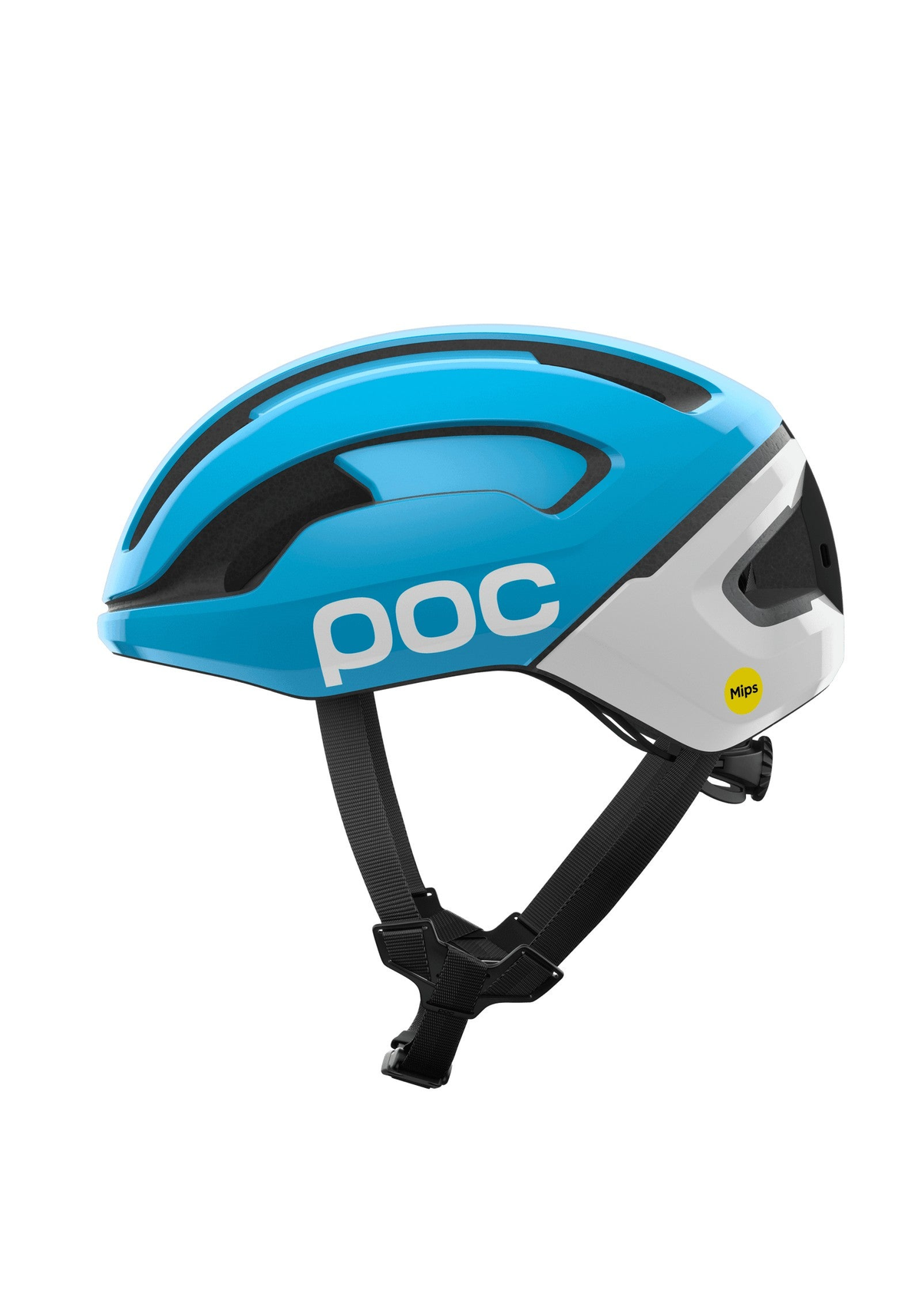 POC Omne Beacon Mips Commute Bike Helmet, Kyanite Blue/Hydrogen White