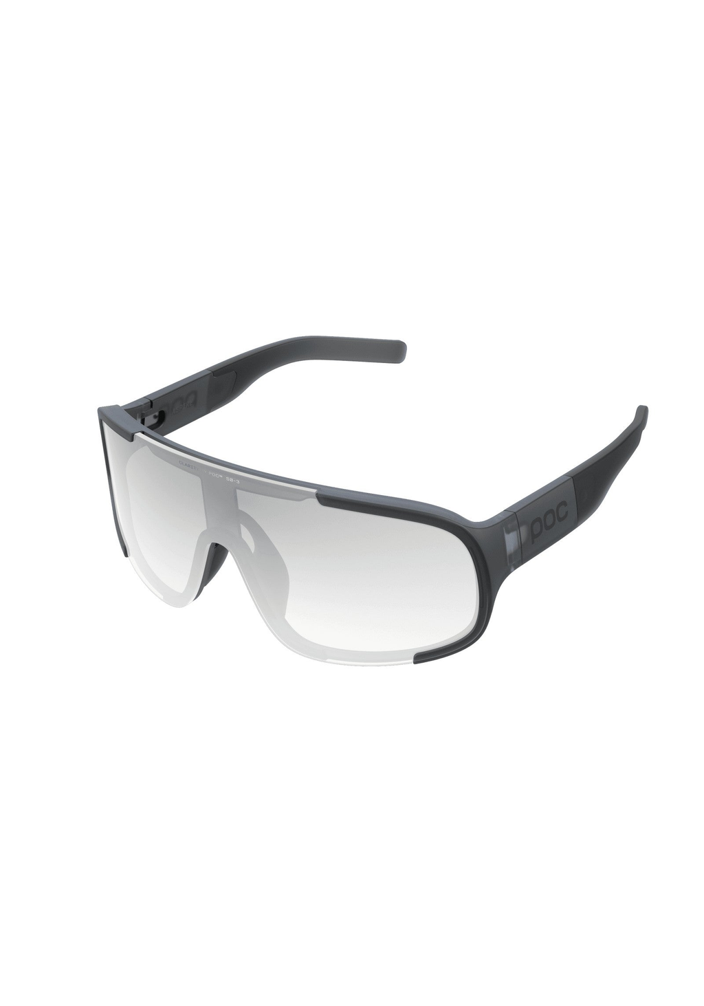 POC Aspire Photochromic Bike Sunglasses, Translucent Black/Clarity Photochromic/Changeable Grey