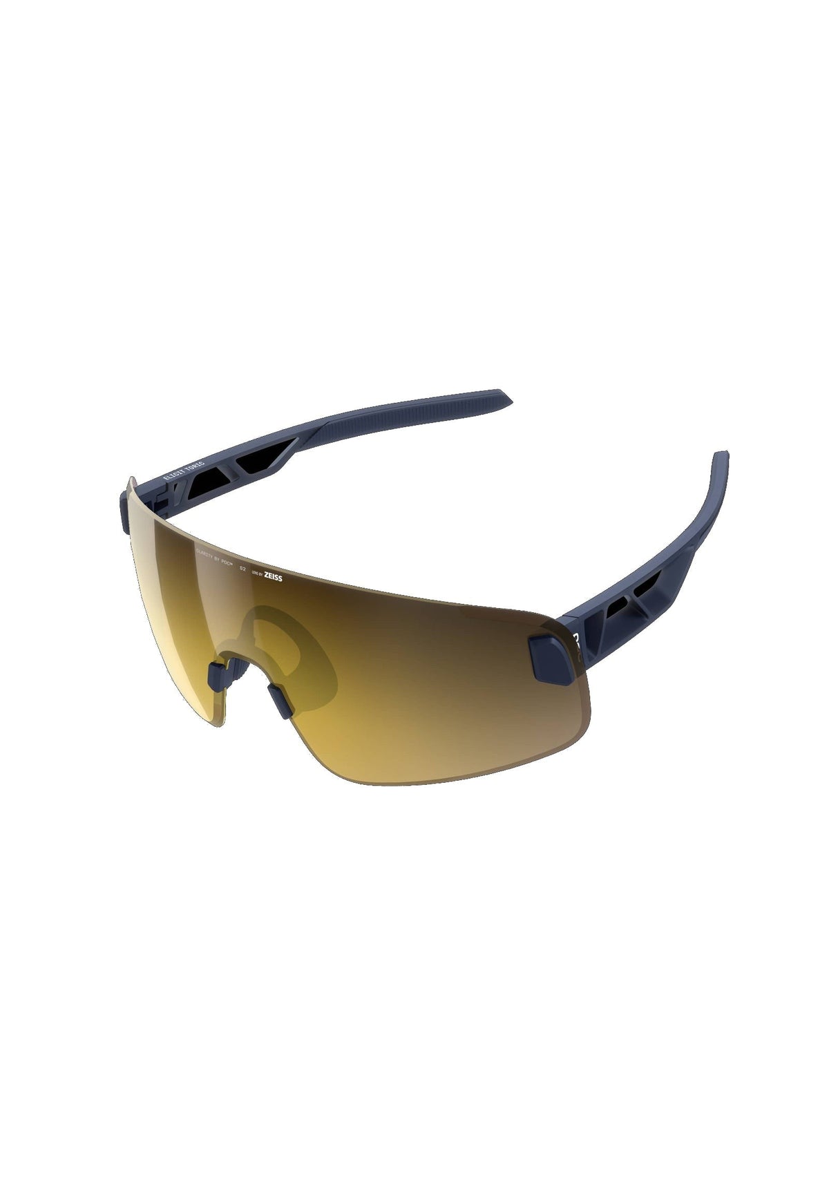 POC Elicit Toric Bike Sunglasses, Apatite Navy/Clarity Road/Partly Sunny Gold