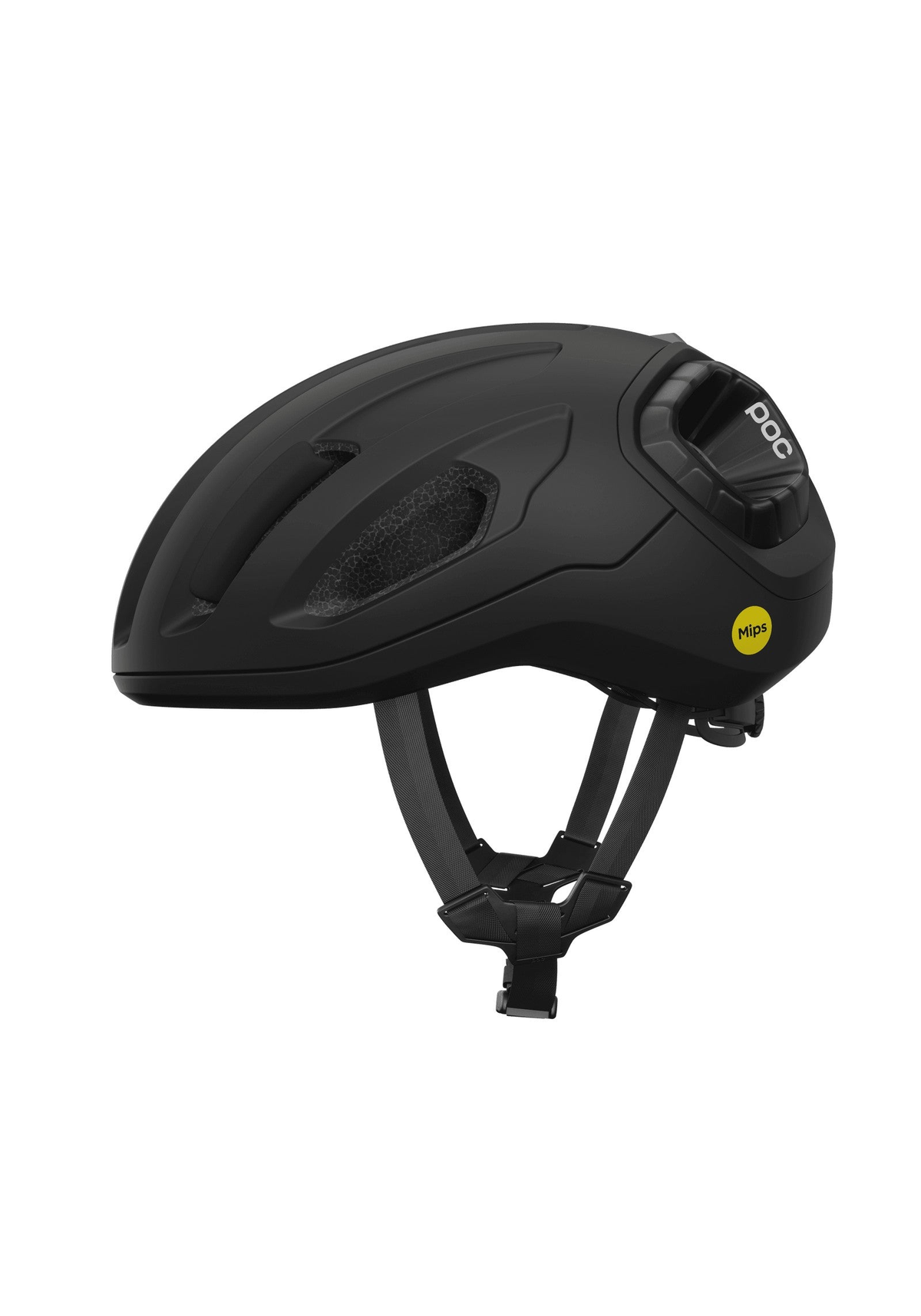 POC Amidal Cycling Helmet, Uranium Black Matt
