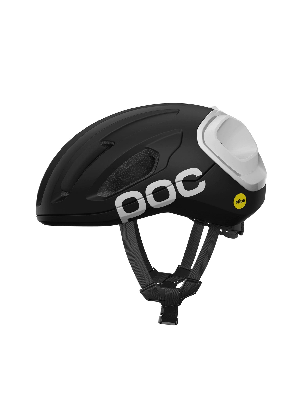 POC Amidal Cycling Helmet, Uranium Black Matt/Hydrogen White