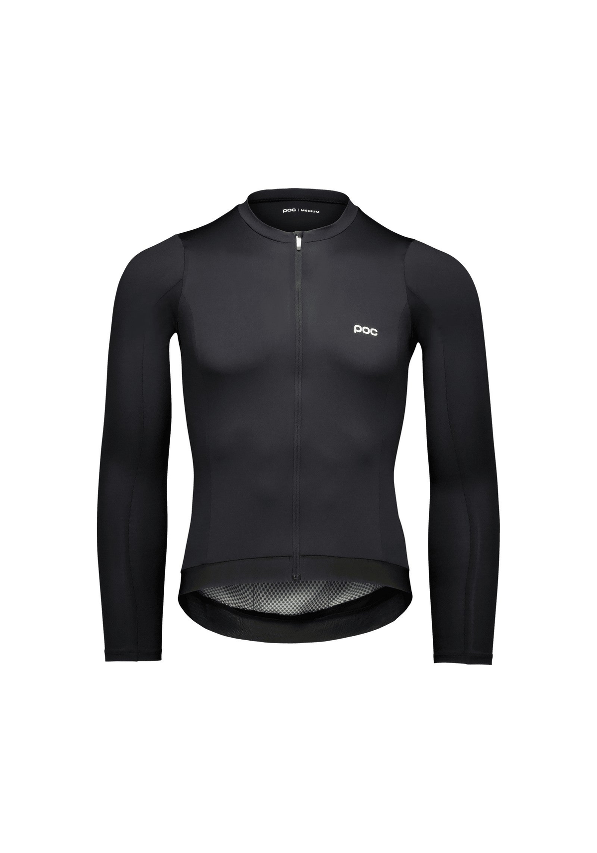 POC Men's Cadence Long Sleeve Cycling Jersey, Uranium Black