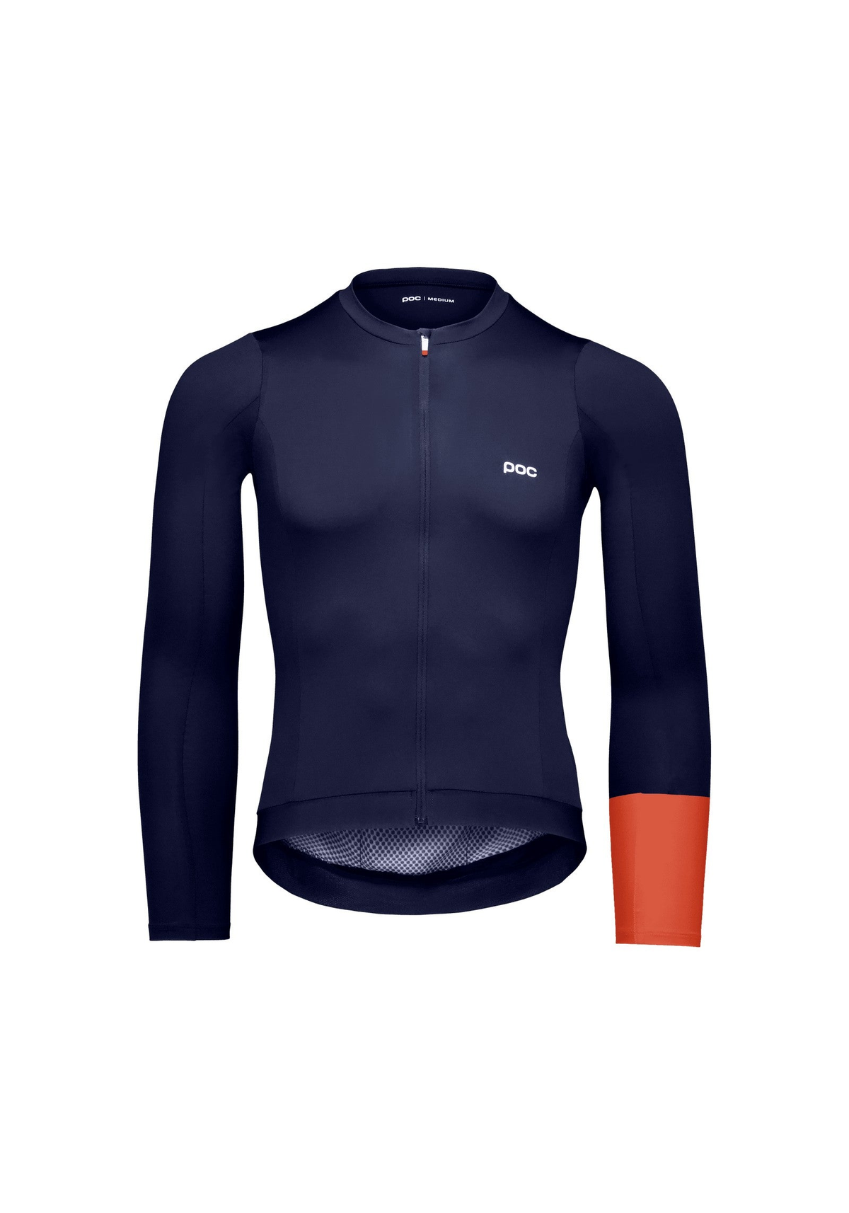 POC Men's Cadence Long Sleeve Cycling Jersey, Apatite Navy