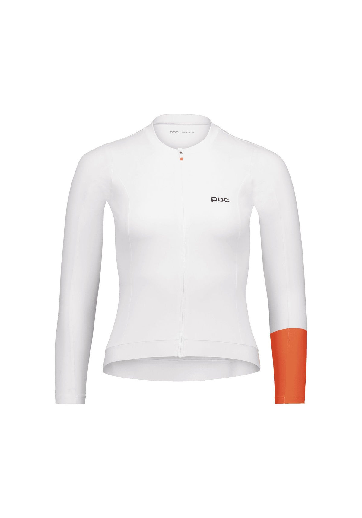 POC Women's Cadence Long Sleeve Jersey, Hydrogen White