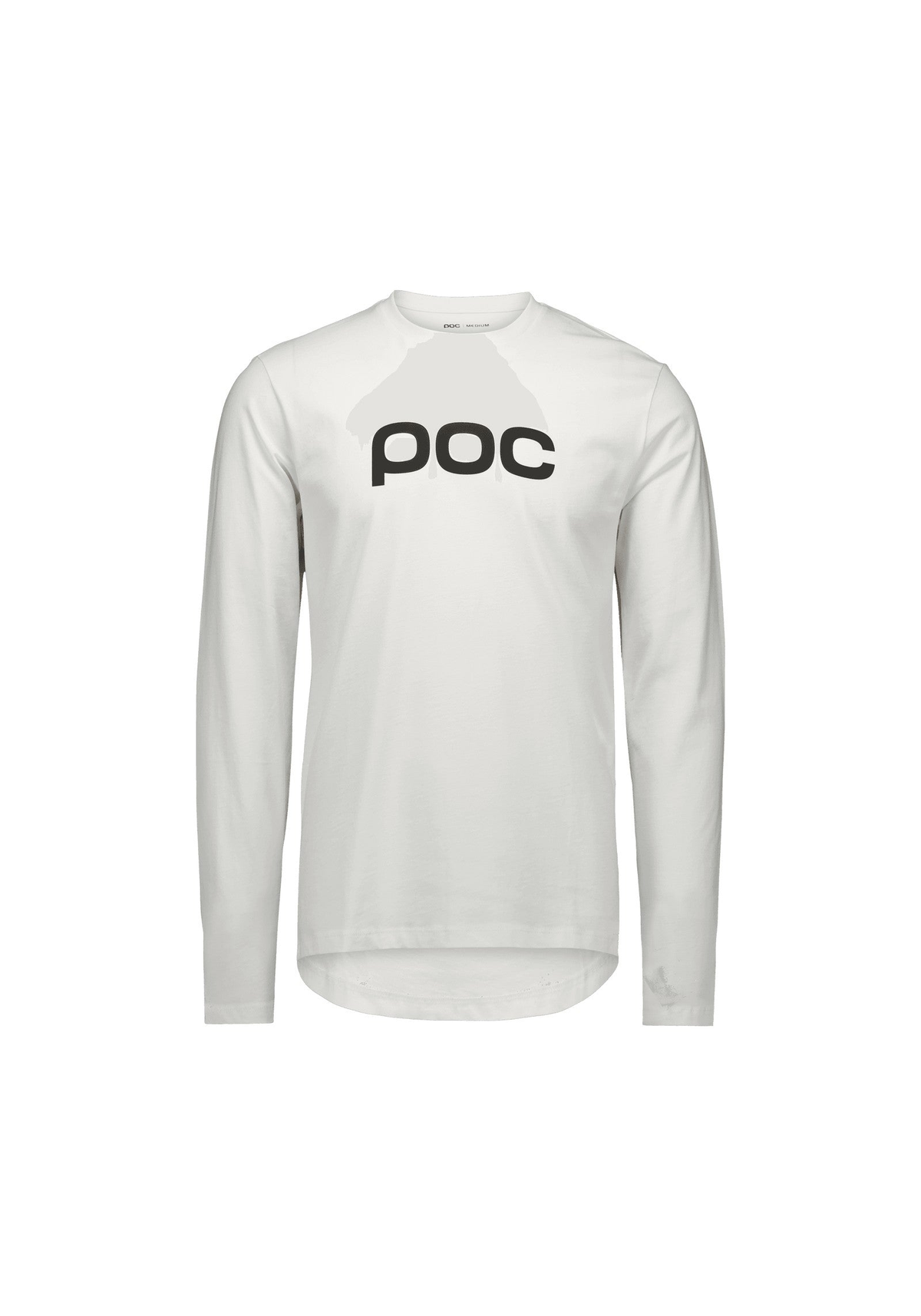 POC Men's Long Sleeve Tee, Hydrogen White