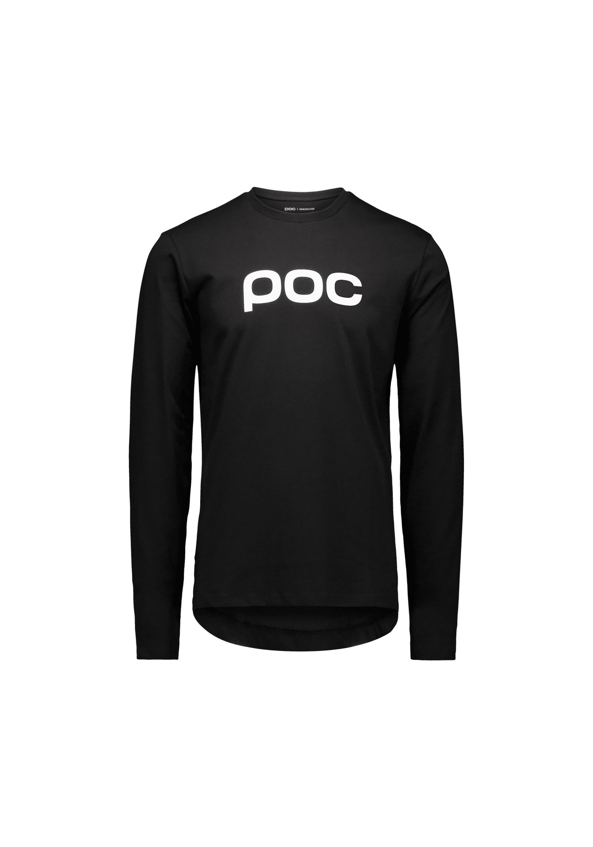 POC Men's Long Sleeve Tee, Uranium Black