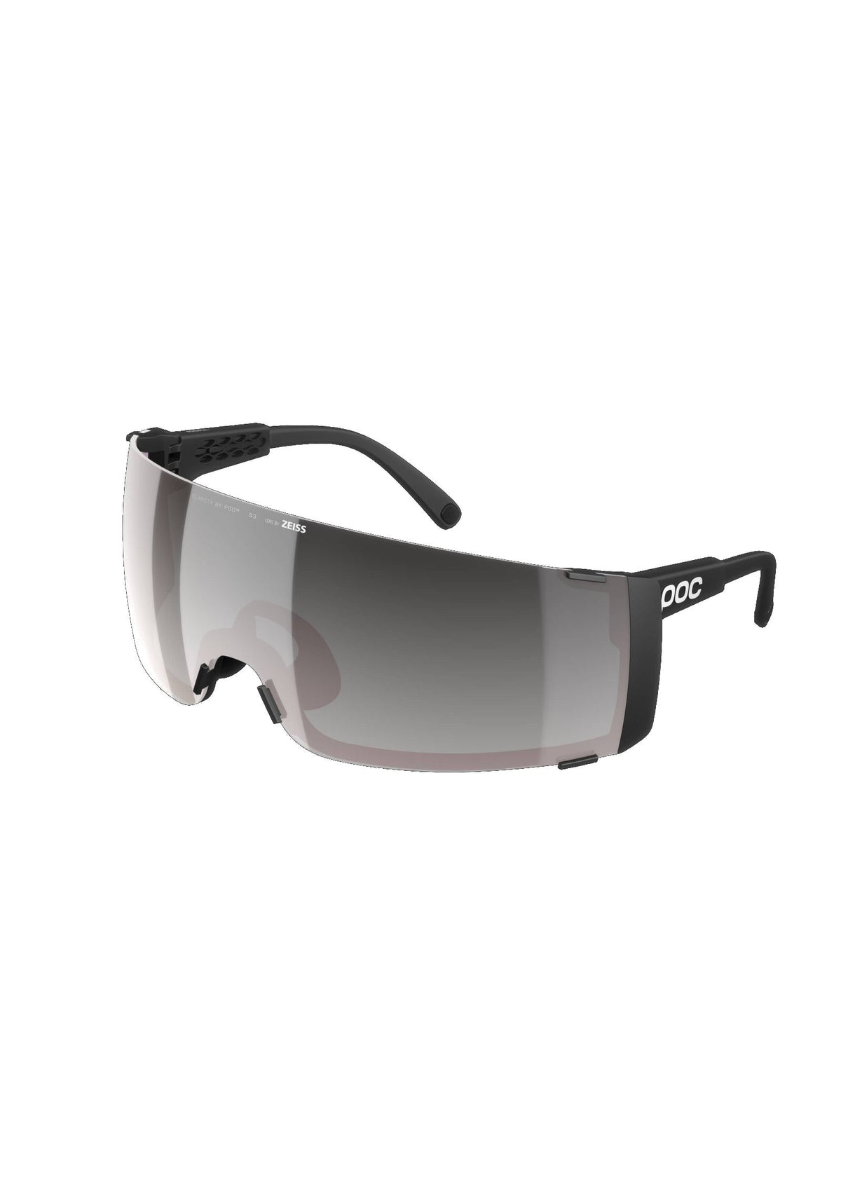 POC Propel Bike Sunglasses, Uranium Black/Clarity Road/Sunny Silver