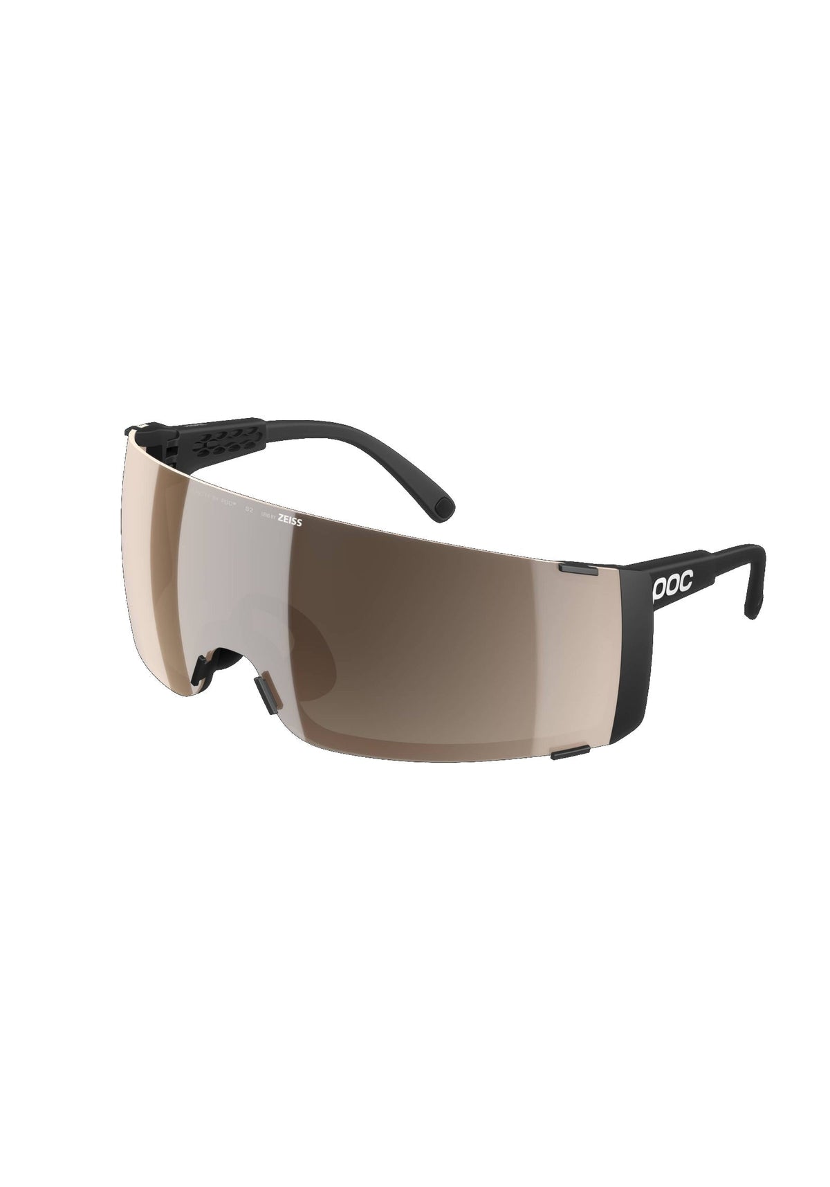 POC Propel Bike Sunglasses, Uranium Black/Clarity Trail/Partly Sunny Silver