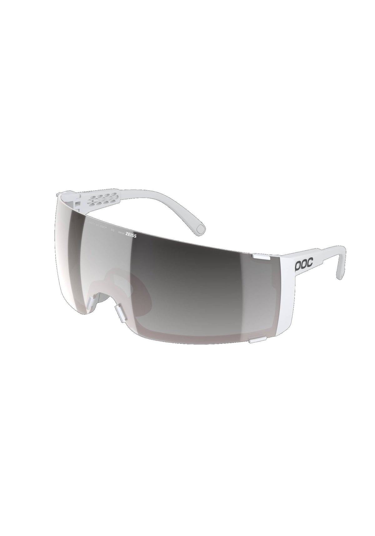 POC Propel Bike Sunglasses, Hydrogen White/Clarity Road/Sunny Silver