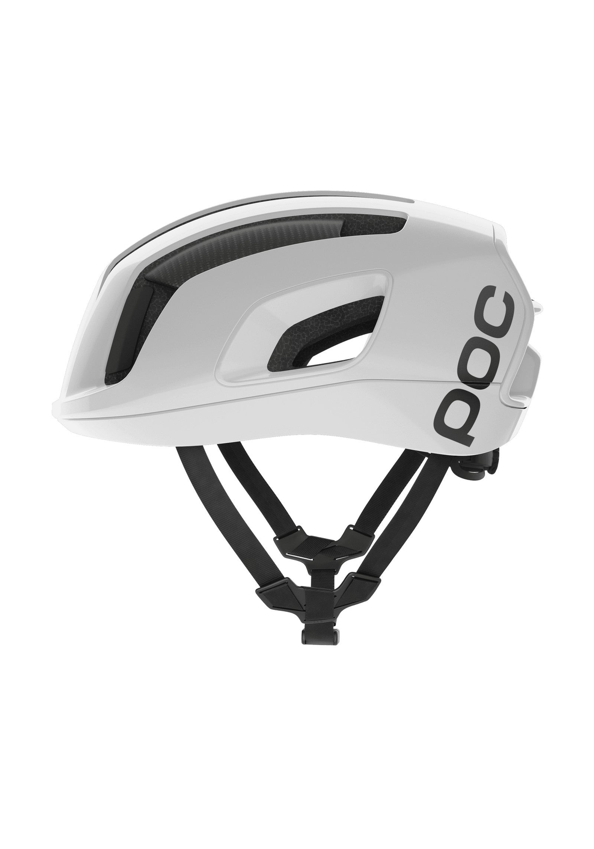 POC Cytal Carbon Cycling Helmet, Hydrogen White
