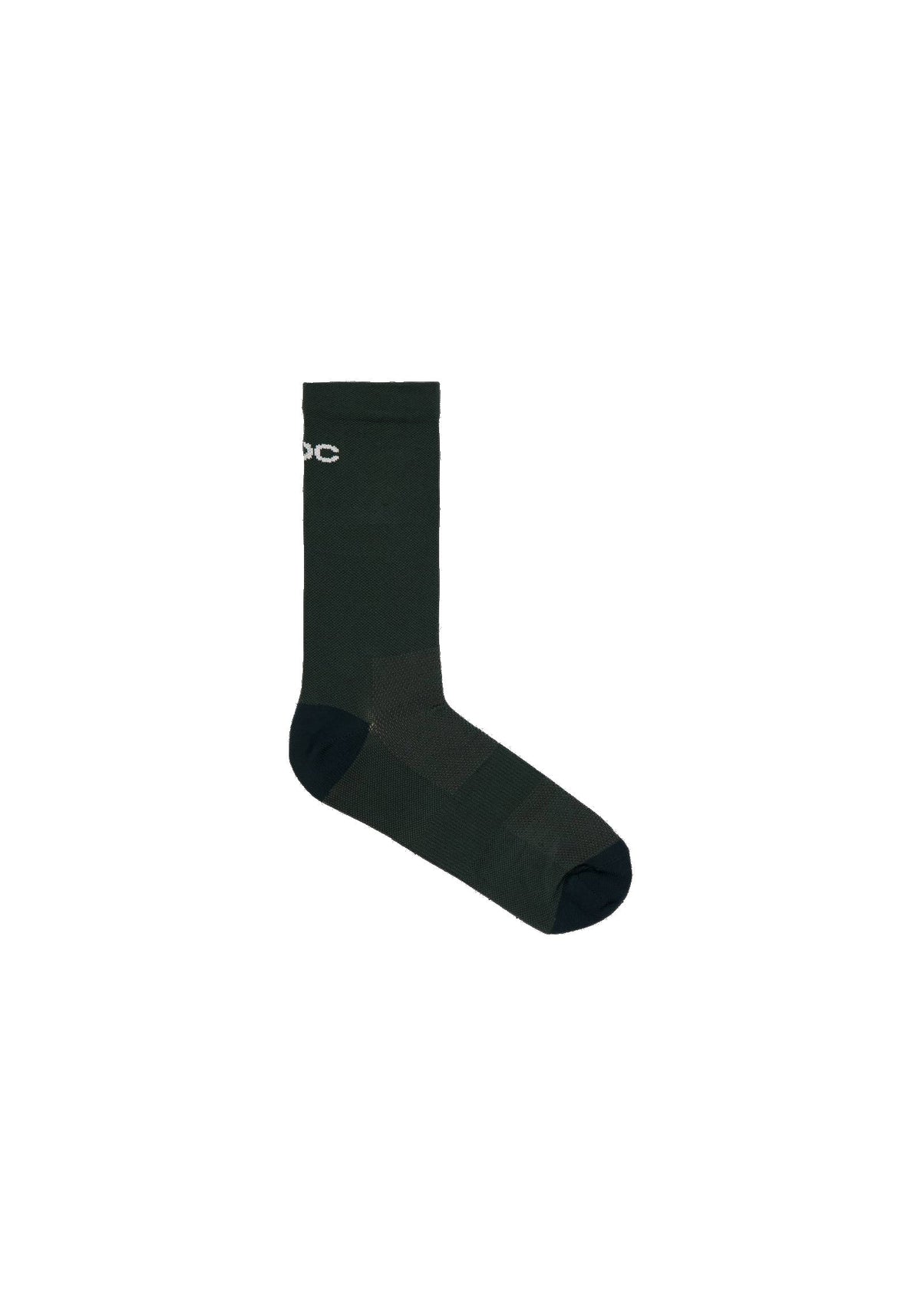 POC Cadence Long Road Cycling Socks, Pargasite Green