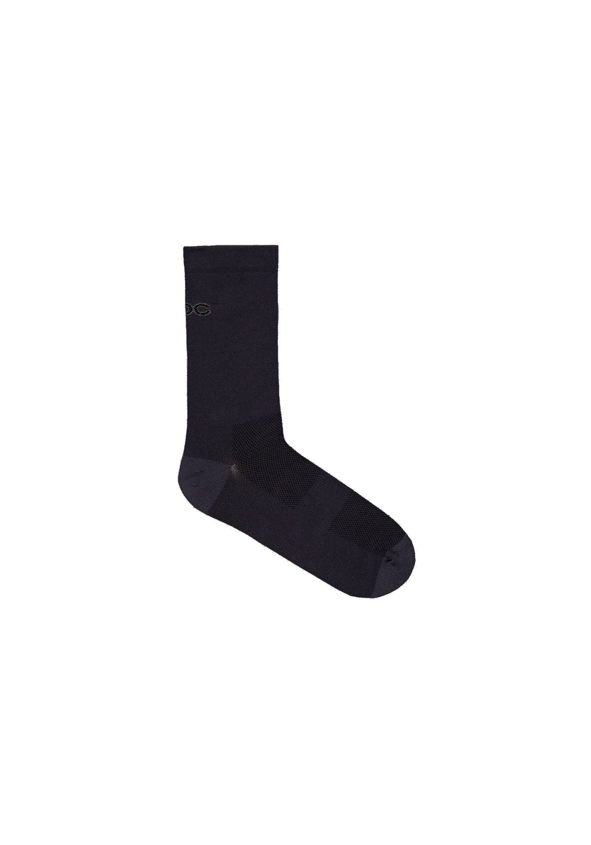 POC Cadence Long Road Cycling Socks, Uranium Black