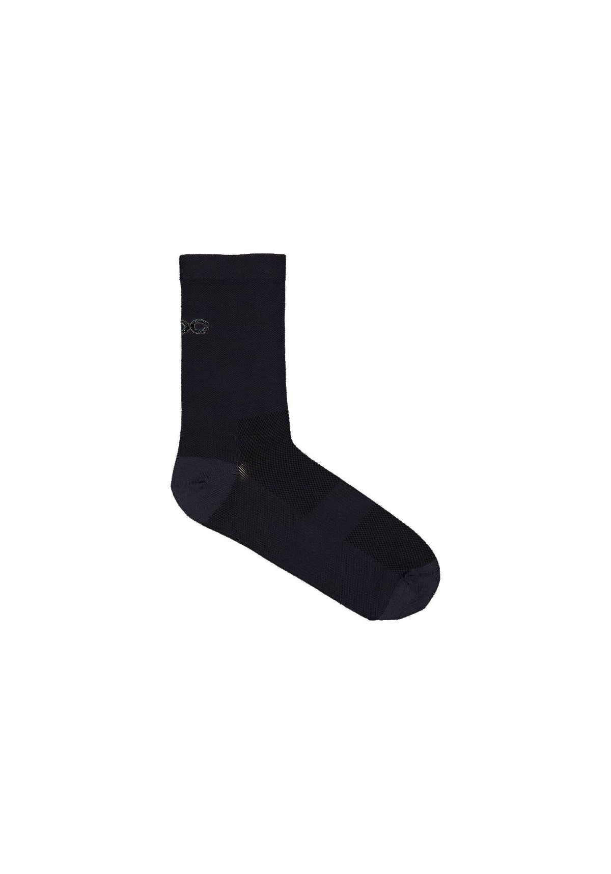 POC Cadence Road Cycling Socks, Uranium Black