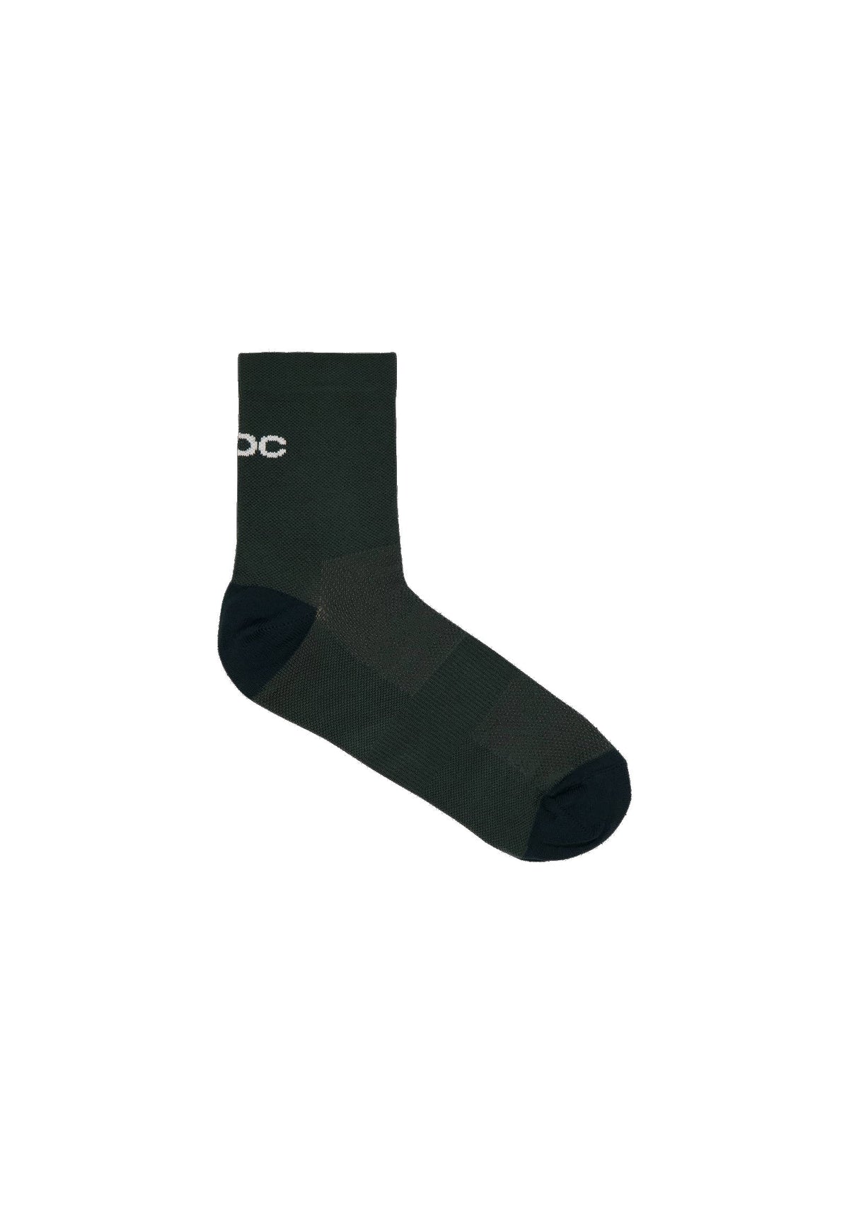 POC Cadence Short Road Cycling Socks, Pargasite Green