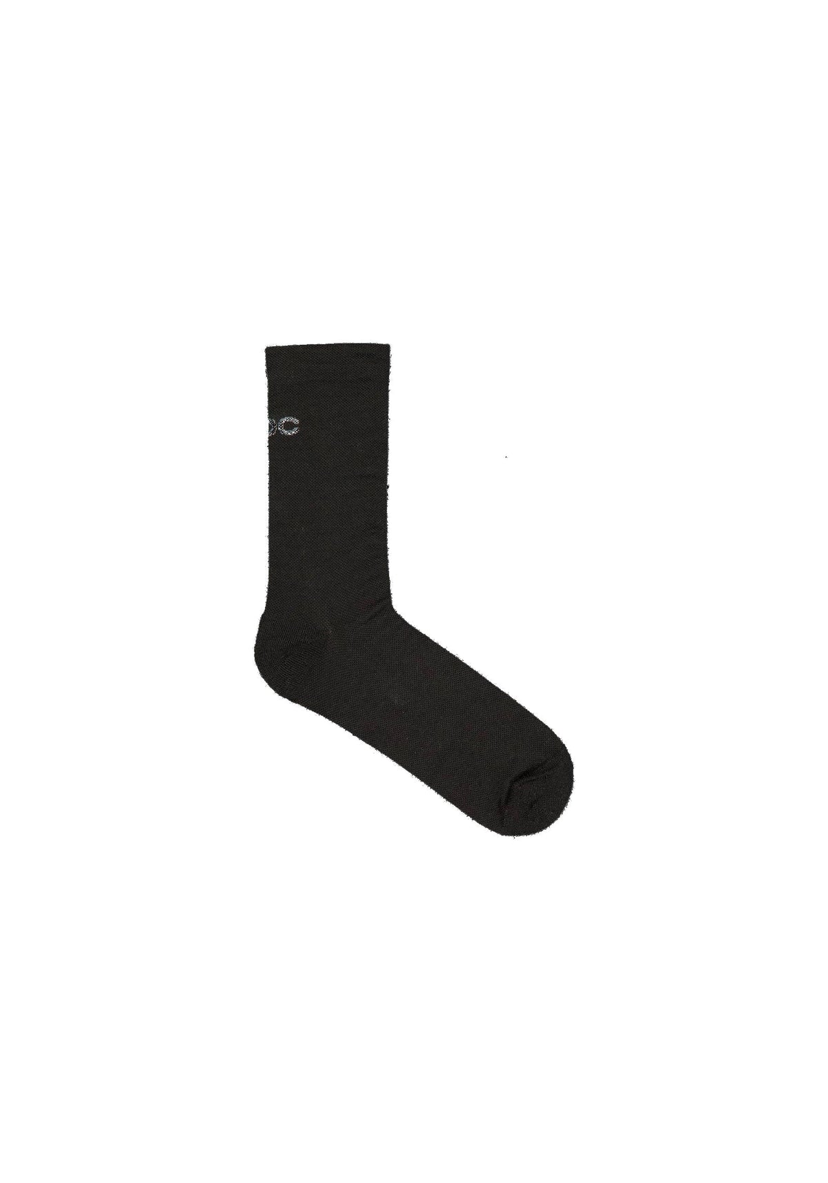 POC Cadence Thermal Long Road Cycling Socks, Uranium Black