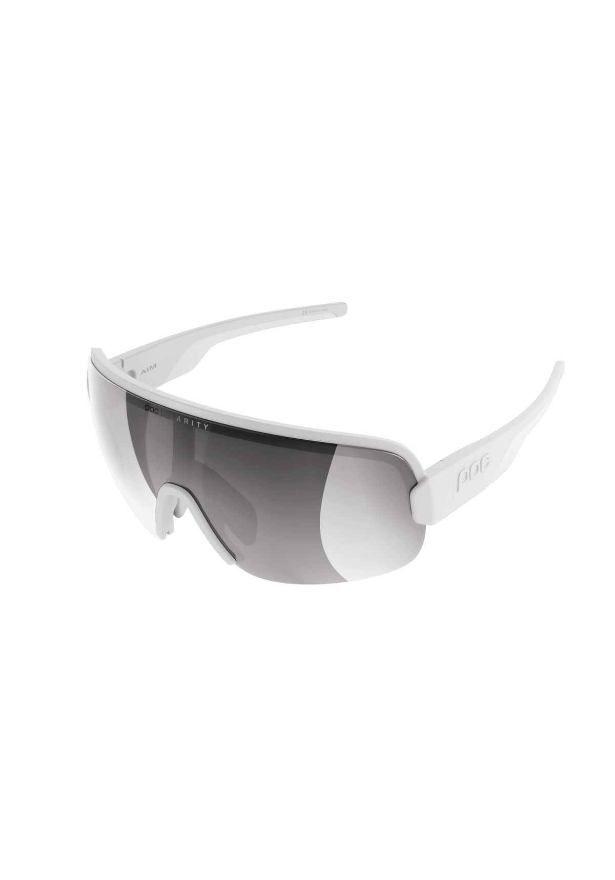POC Aim Bike Sunglasses, Hydrogen White