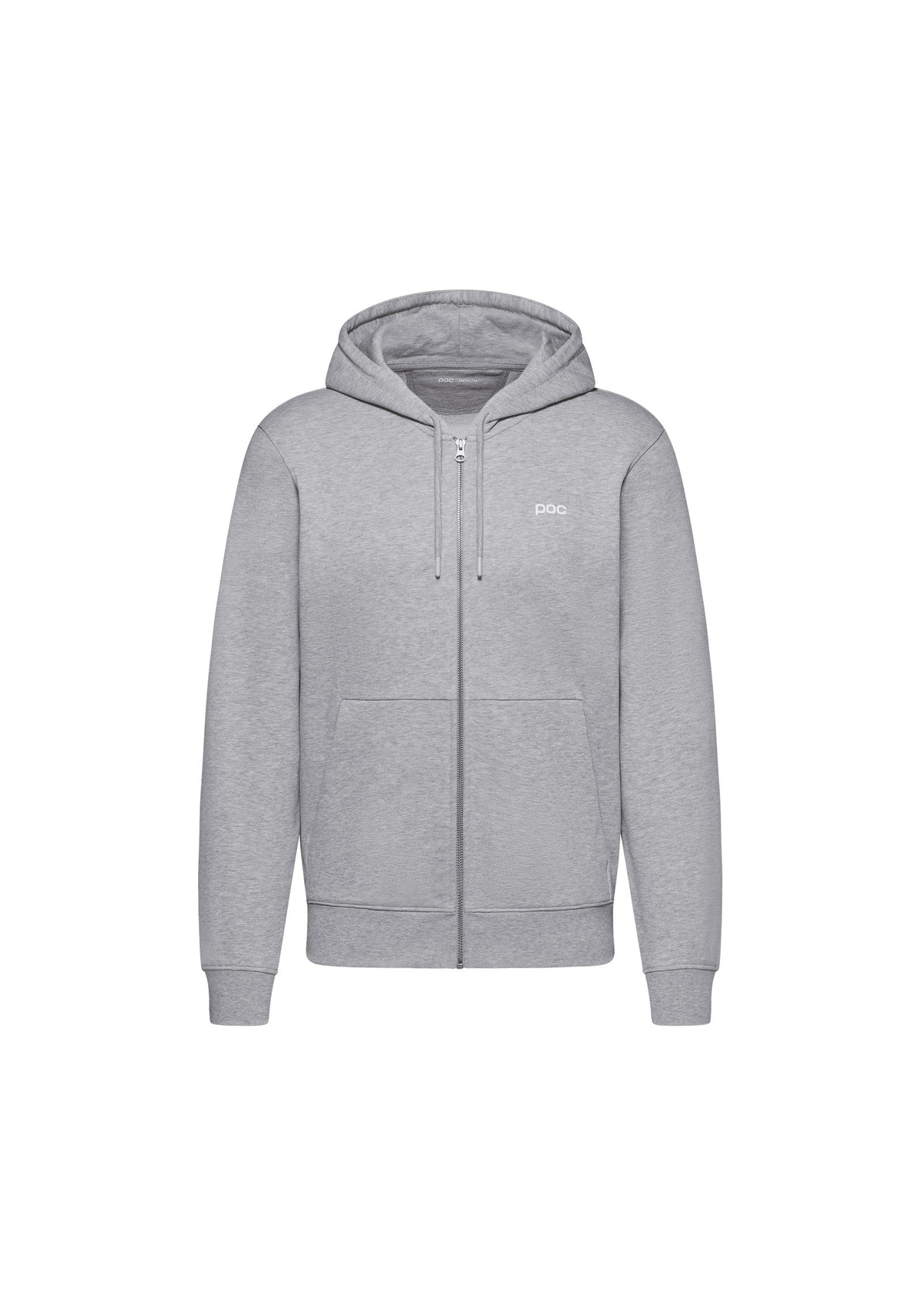POC Zip Hood, Grey Melange