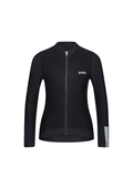 POC Women's Cadence Thermal Lite Long Sleeve Jersey, Uranium Black