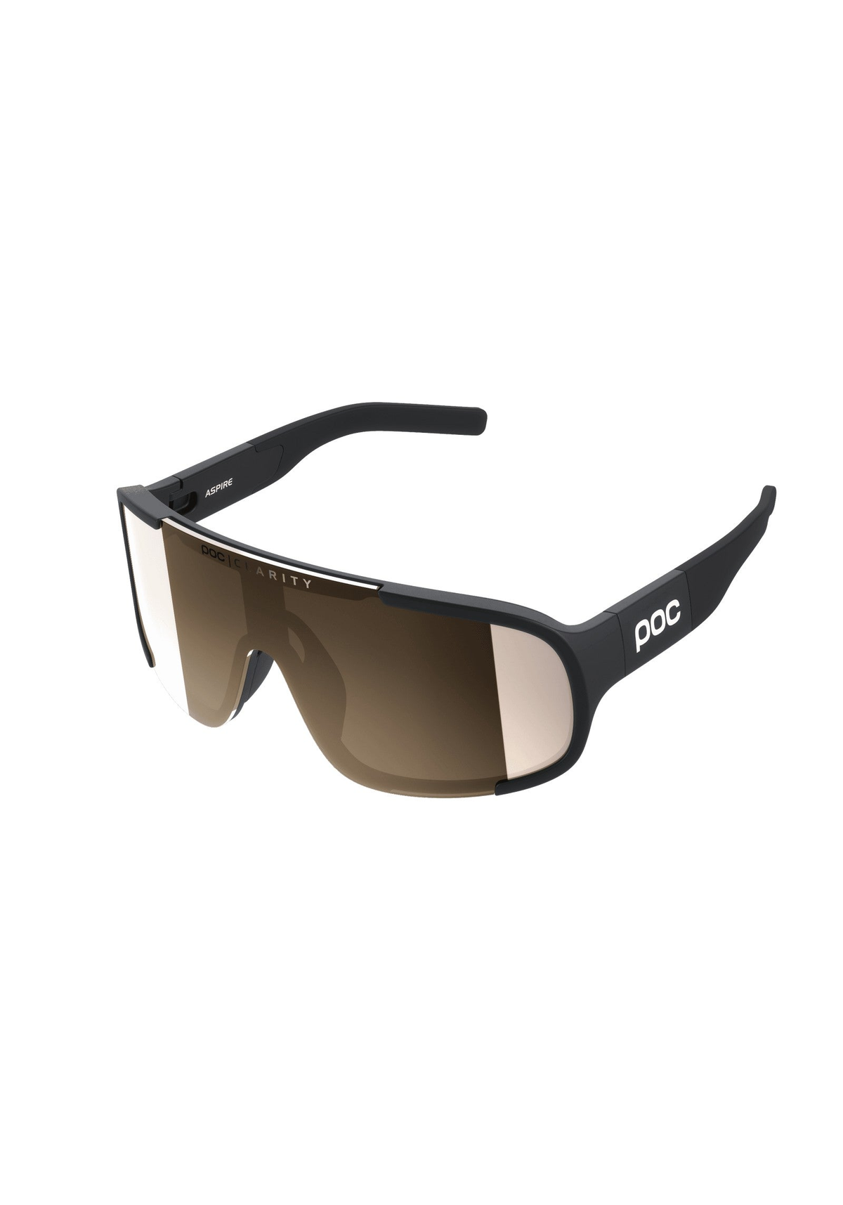 POC Aspire Bike Sunglasses, Uranium Black