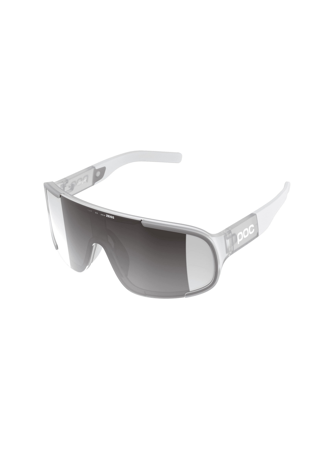 POC Aspire Bike Sunglasses, Translucent/Clarity Road/Sunny Silver