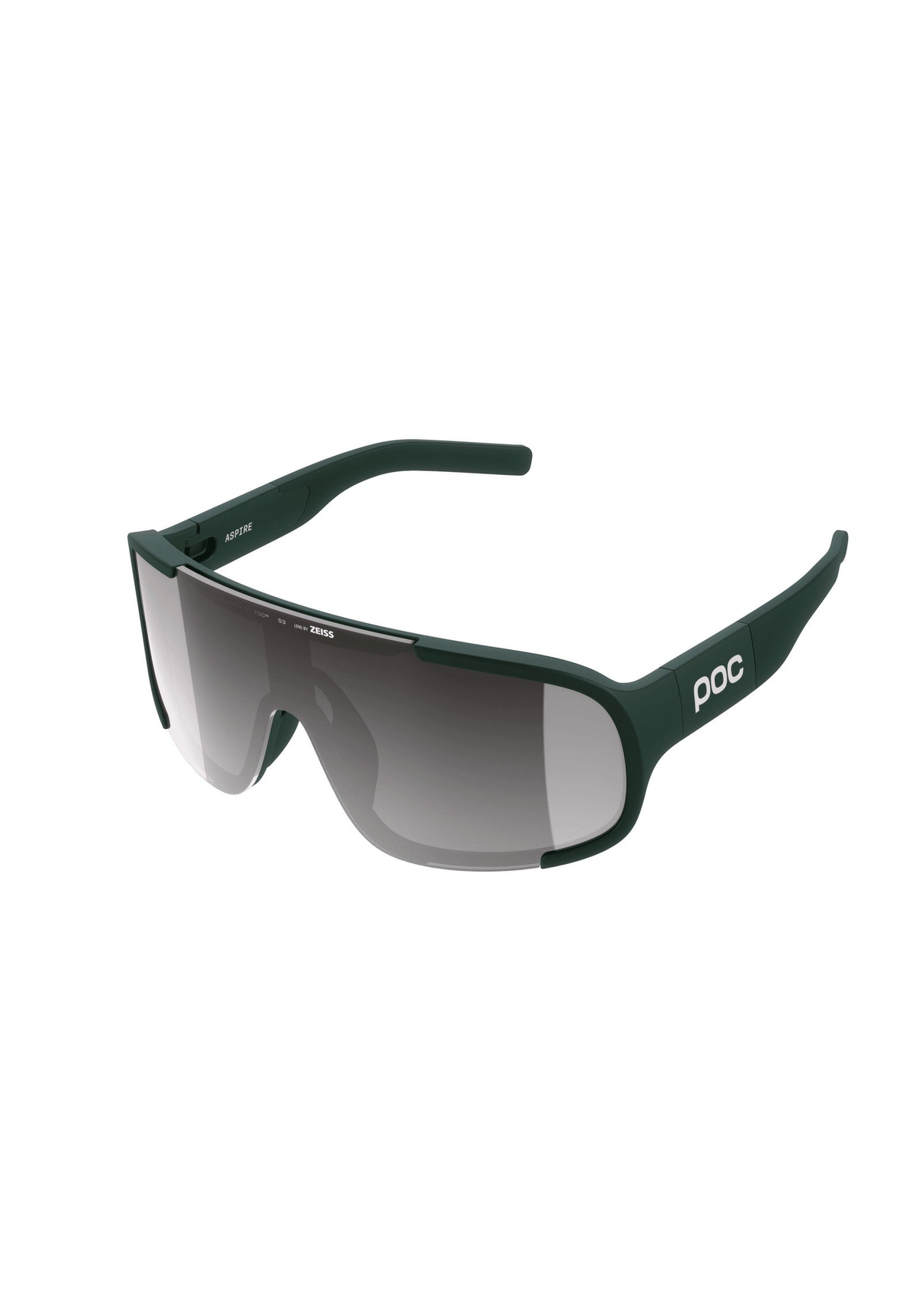 POC Aspire Wide Fit Bike Sunglasses, Pargasite Green/Clarity Road/Sunny Silver