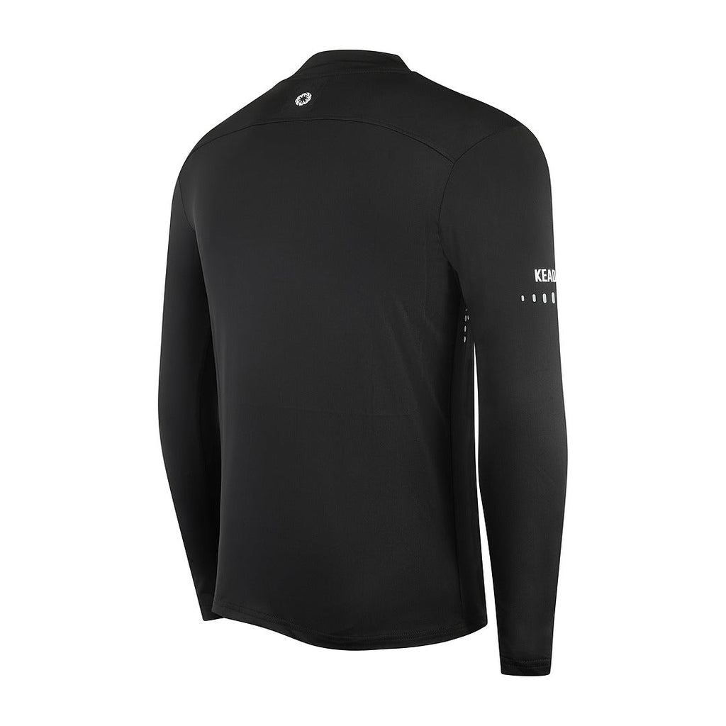 Keada Men's Essential Long Sleeve Base Layer - Black