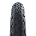 Schwalbe Green Marathon tyre, black with reflective sidewall