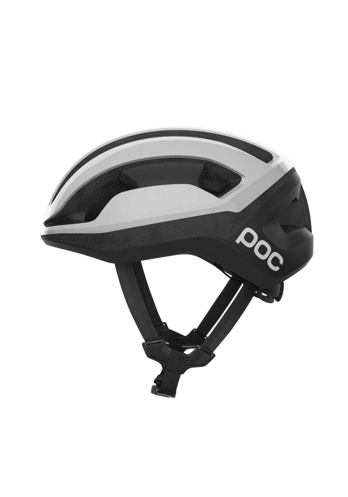 POC Omne Lite Cycling Helmet, Hydrogen White/Uranium Black Matt