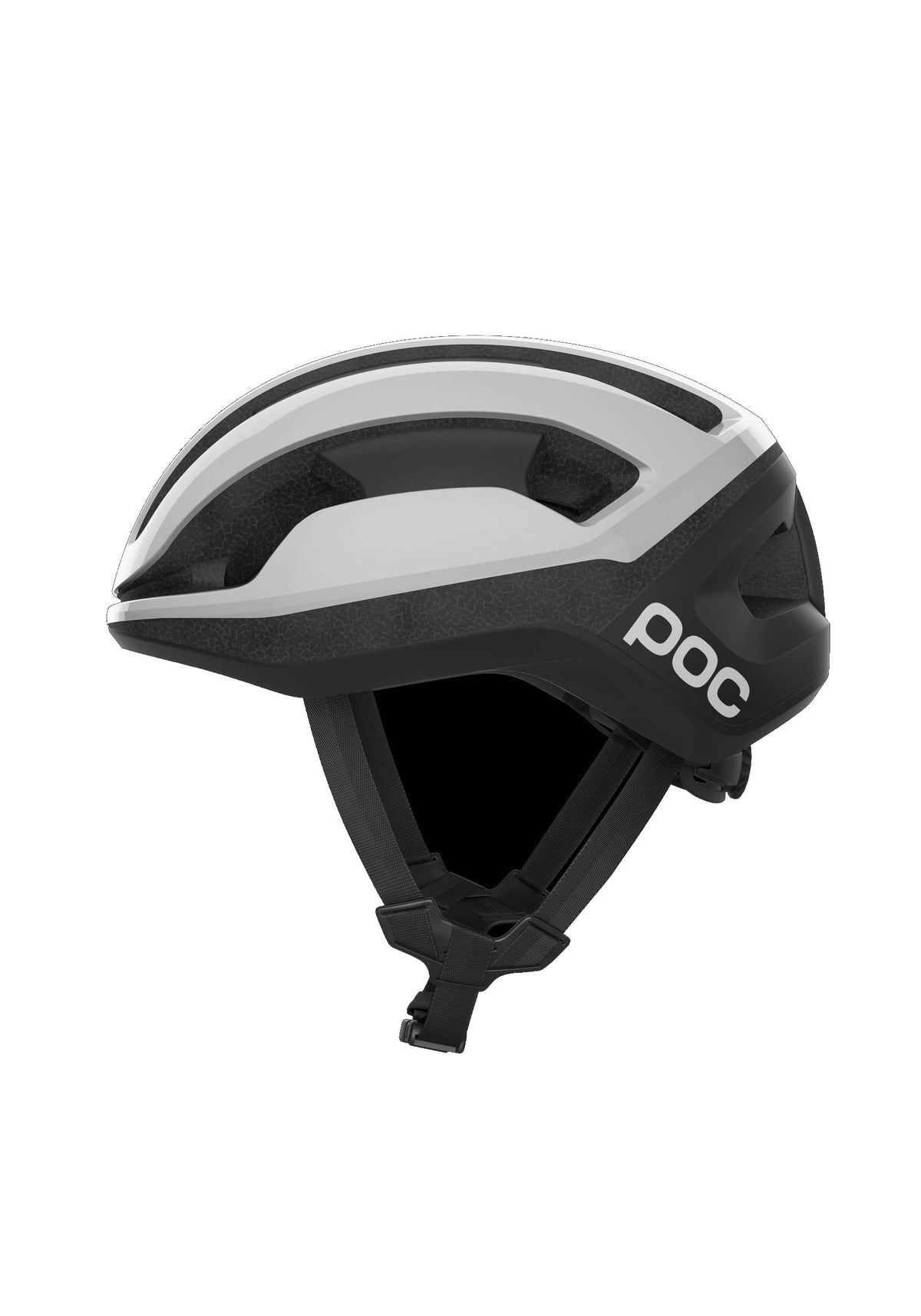 POC Omne Lite Wide Fit Cycling Helmet, Hydrogen White/Uranium Black Matt