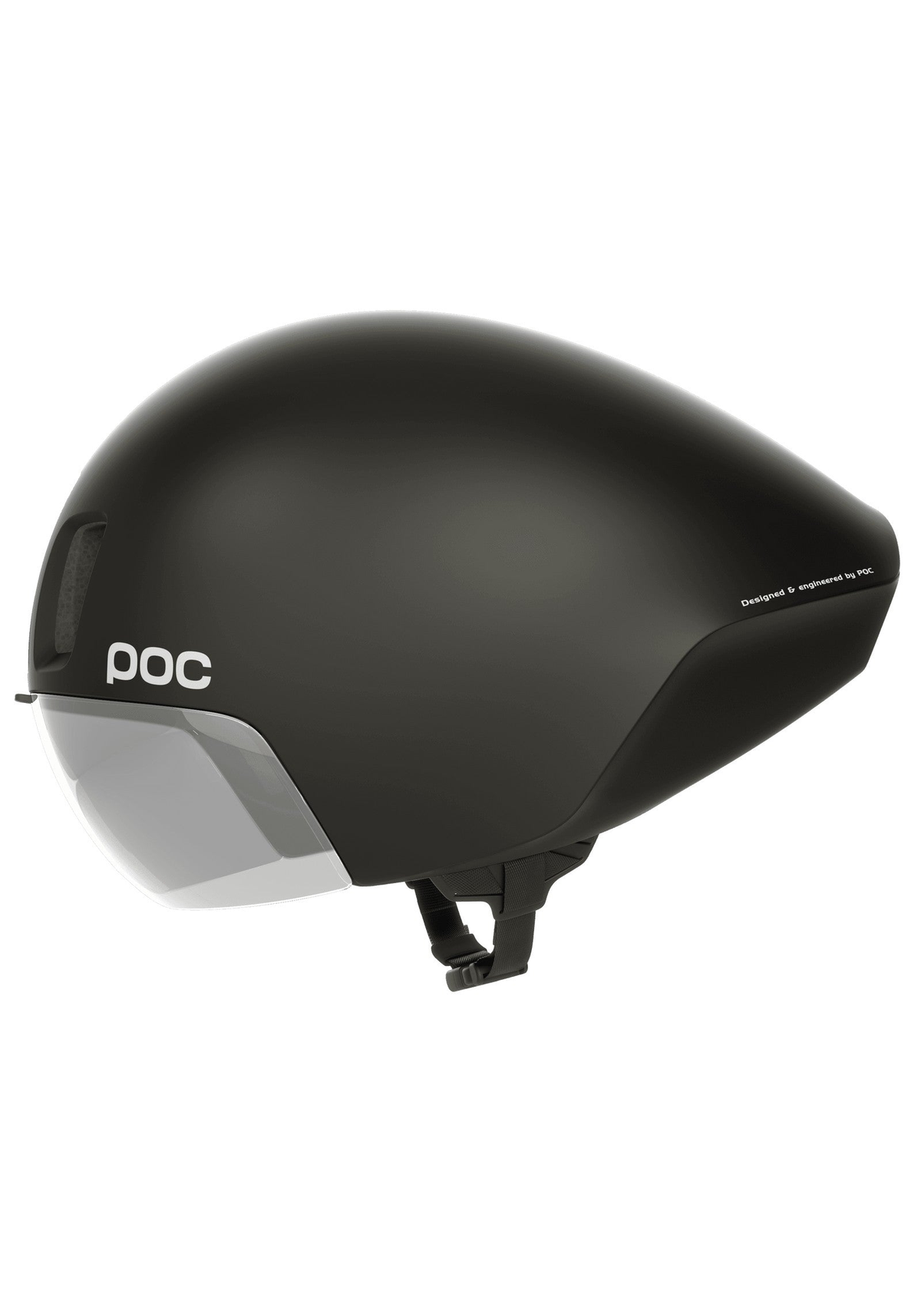 POC Procen Road Cycling Helmet, Uranium Black Matt