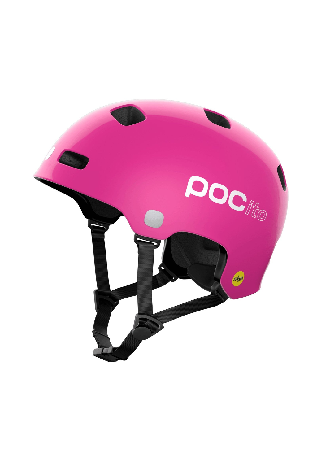 POC POCito Crane MIPS Bike Helmet, Fluorescent Pink