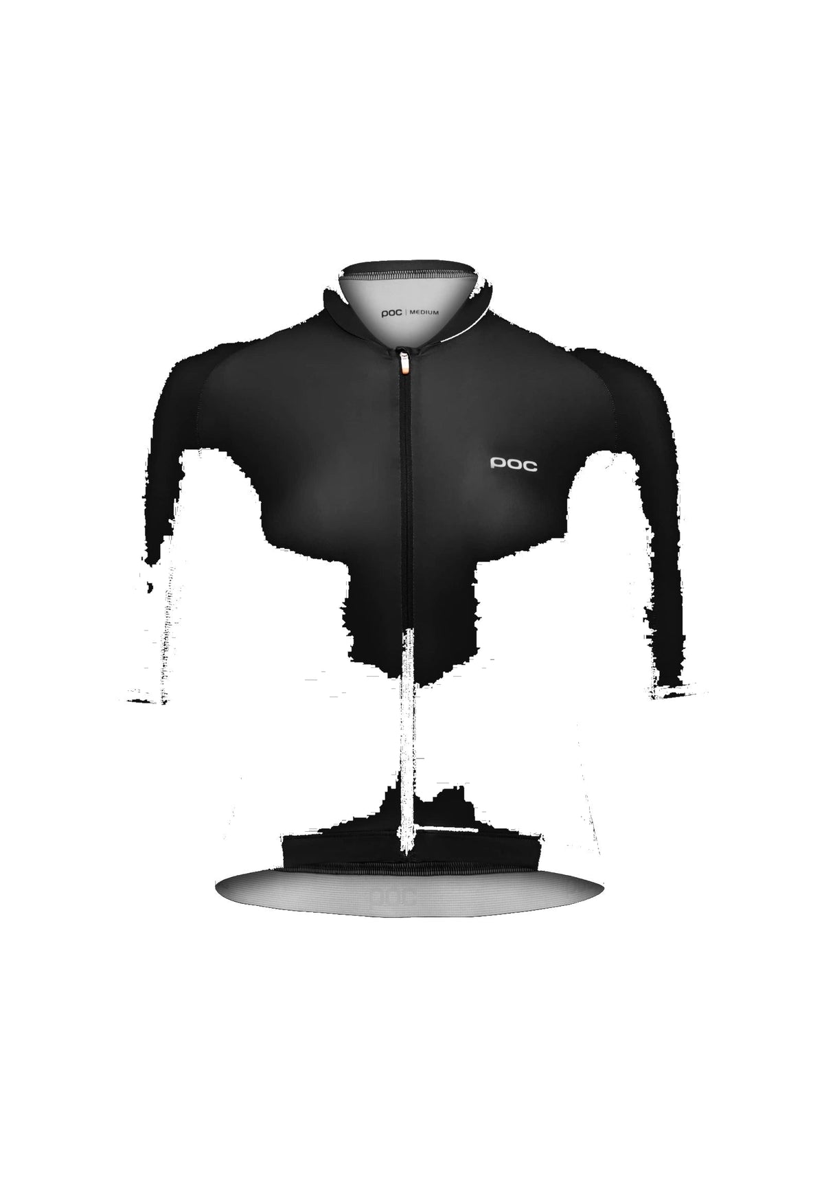 POC Women's Pristine Cycling Jersey, Uranium Black