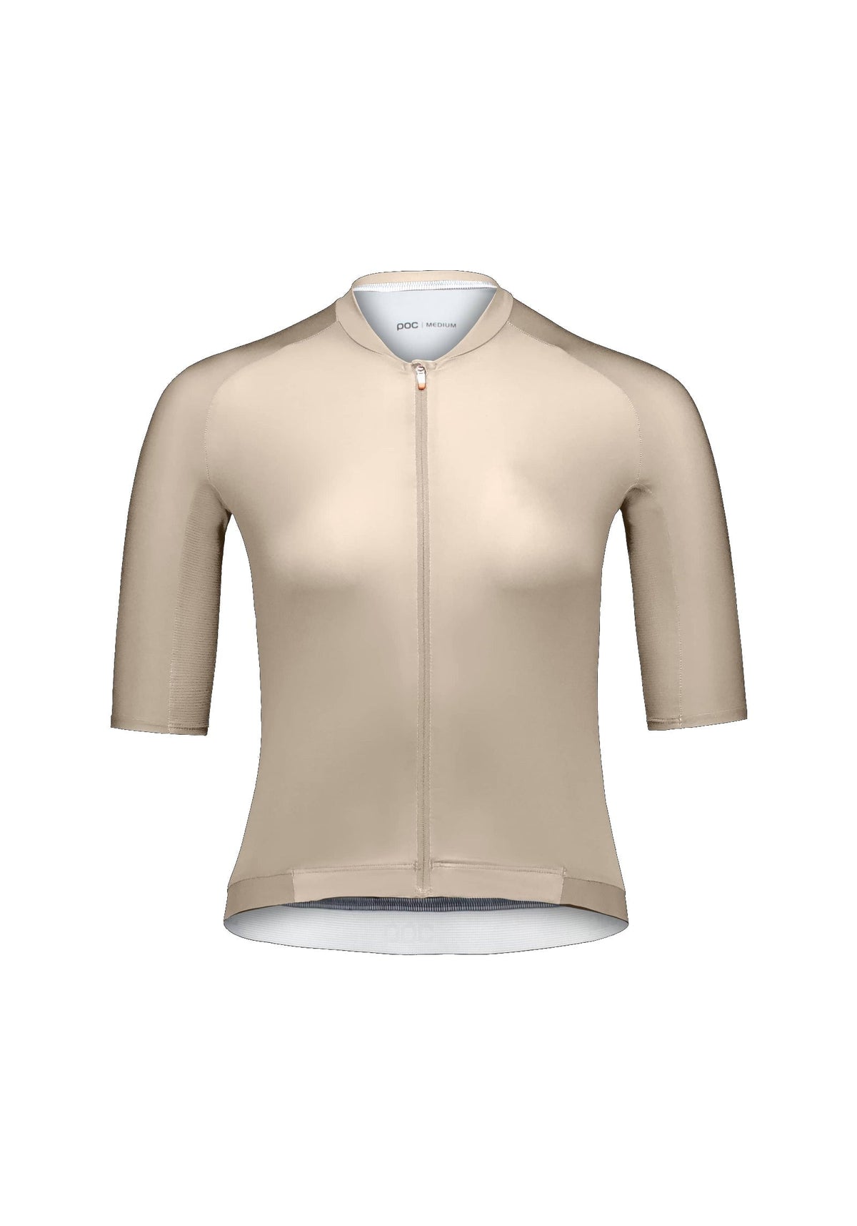 POC Women's Pristine Cycling Jersey, Light Sandstone Beige