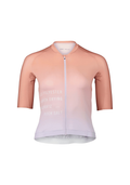 POC Women's Pristine Print Cycling Jersey, Gradient Purple Quartz