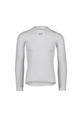 POC Men's Essential Layer Long Sleeve Cycling Jersey, Hydrogen White
