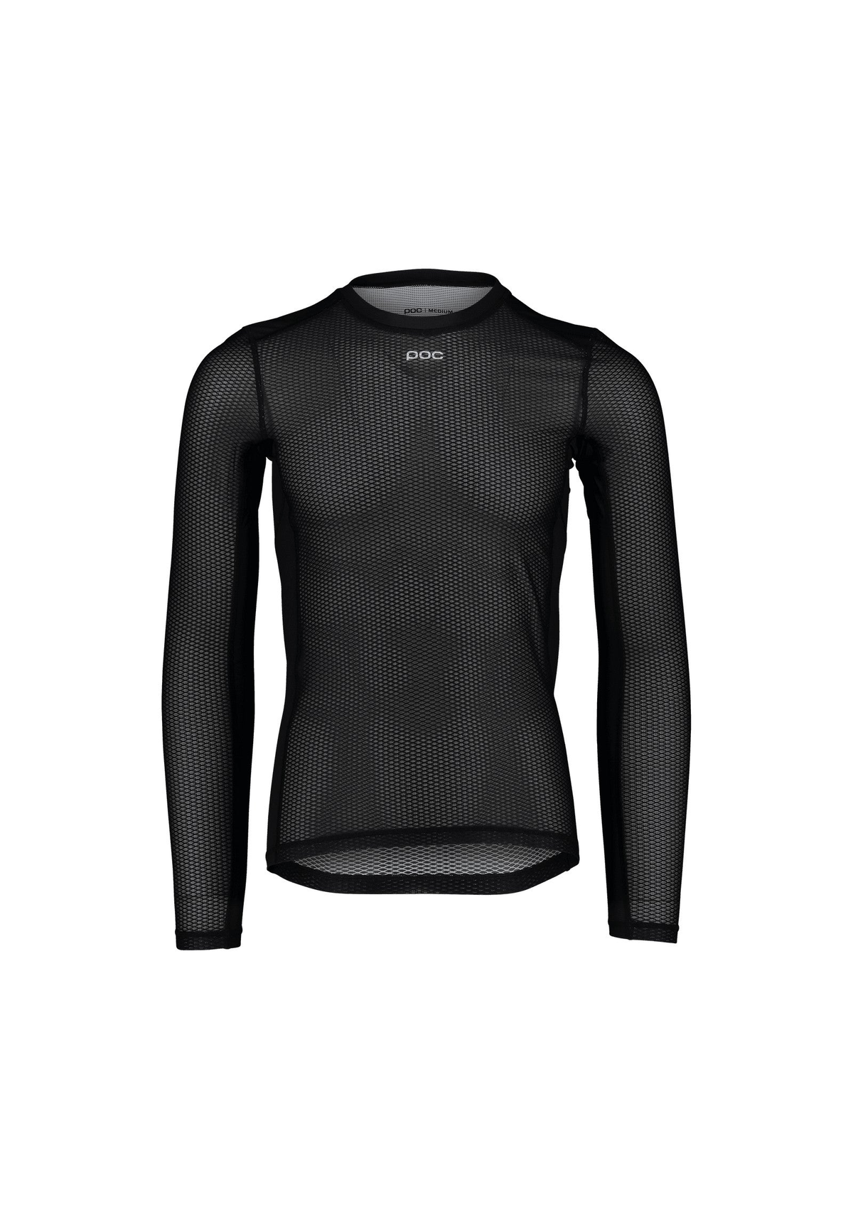 POC Men's Essential Layer Long Sleeve Cycling Jersey, Uranium Black