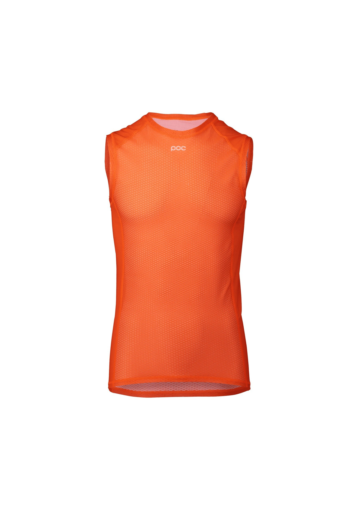 POC Men's Essential Layer Cycling Vest, Zink Orange