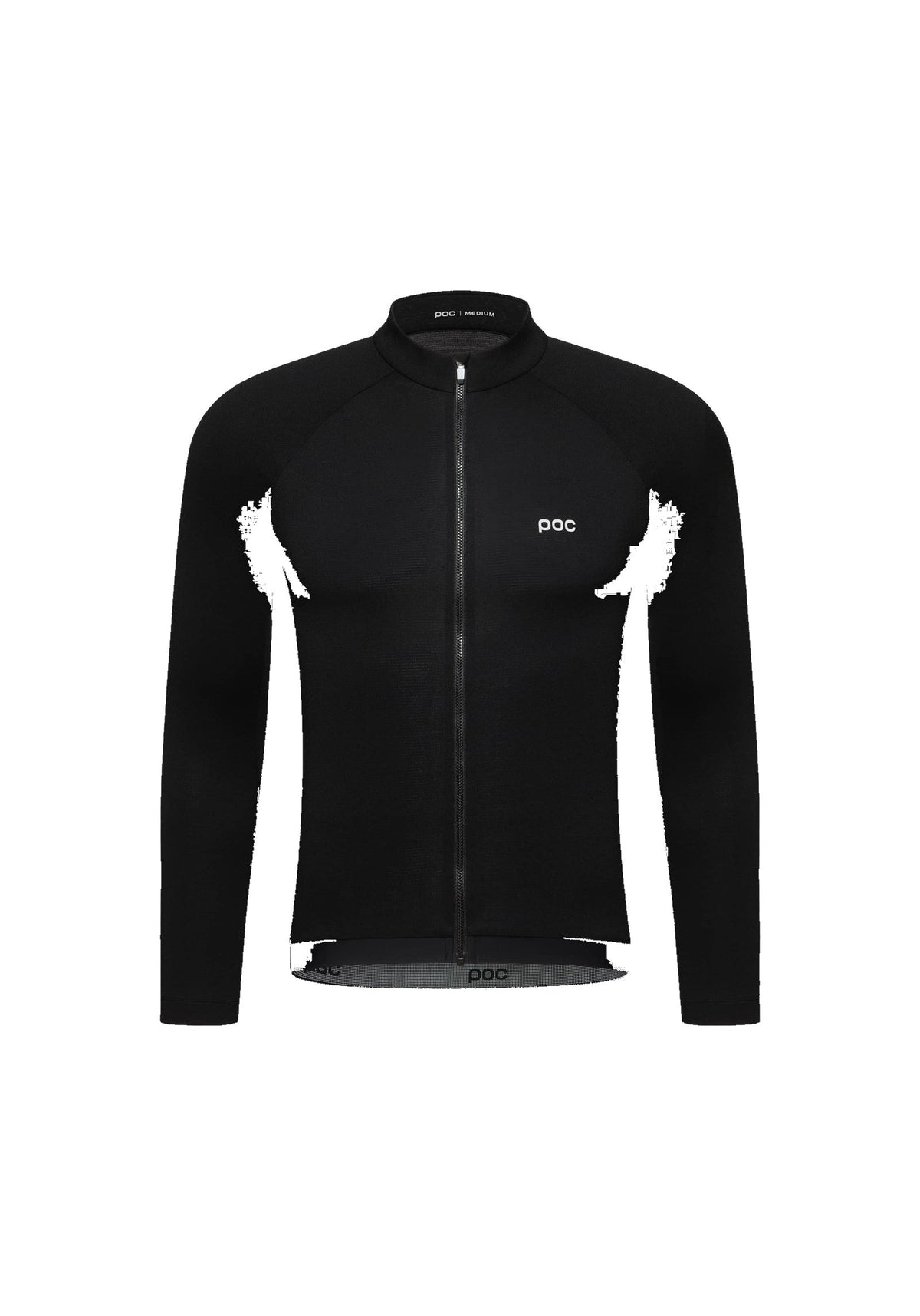 POC Men's Thermal Lite Long Sleeve Cycling Jersey, Uranium Black