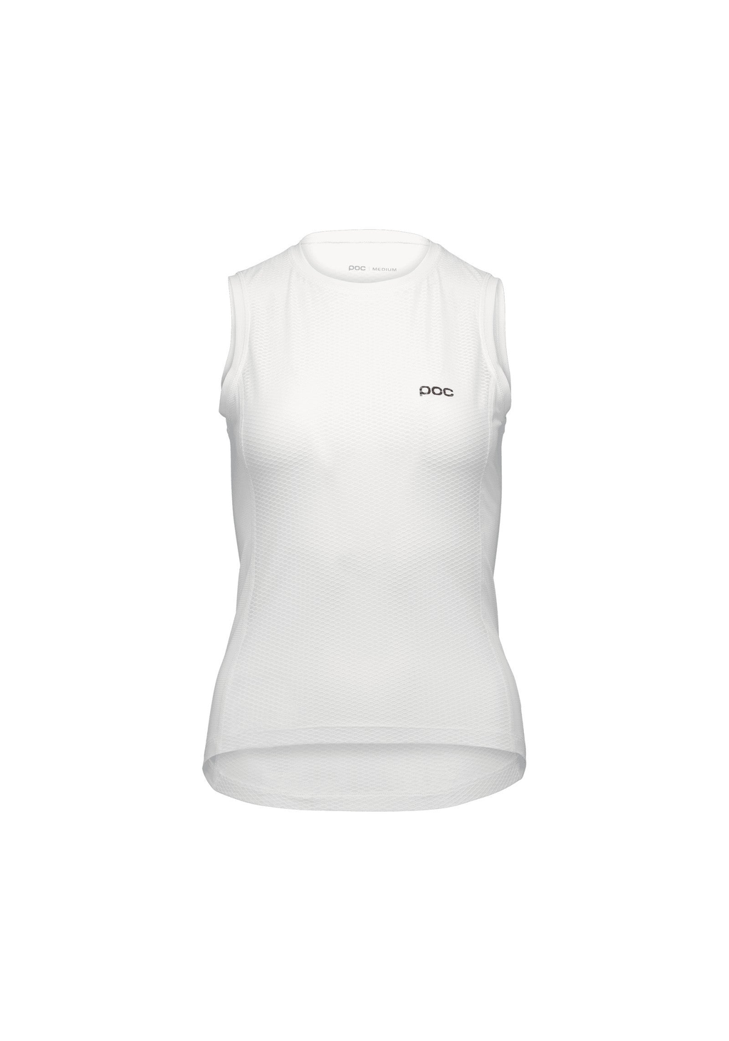 POC Women's Essential Layer Cycling Vest, Hydrogen White