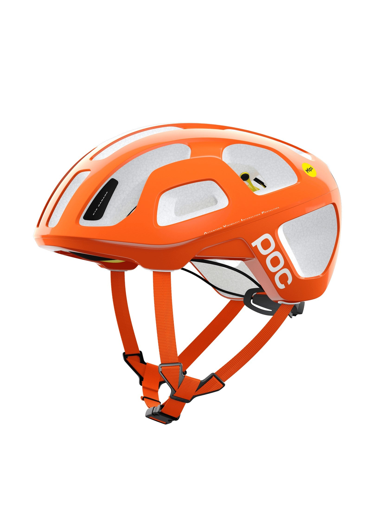 POC Octal MIPS Cycling Helmet, Fluorescent Orange AVIP