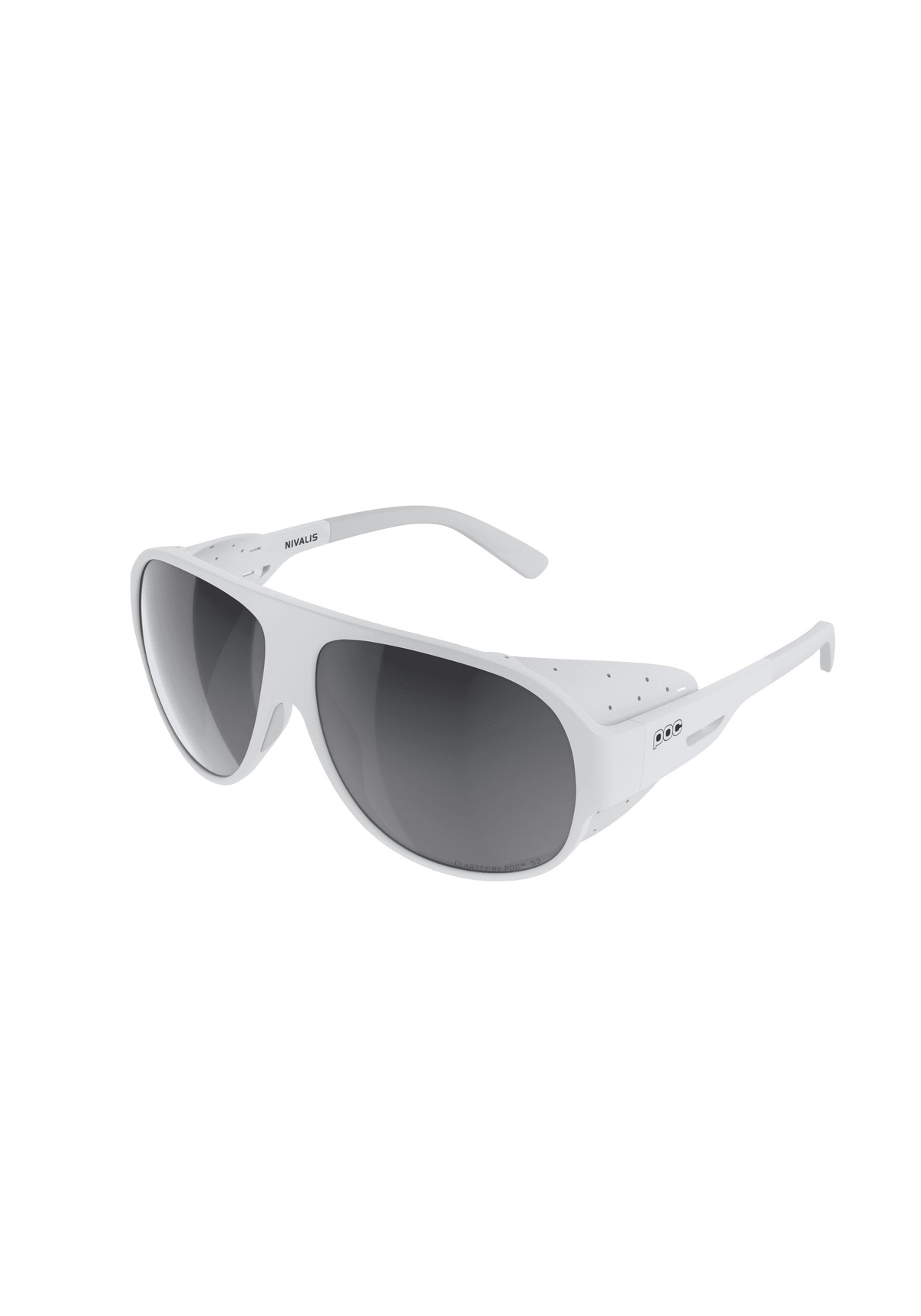 POC Nivalis Sunglasses, Hydrogen White/Clarity Universal/Sunny White