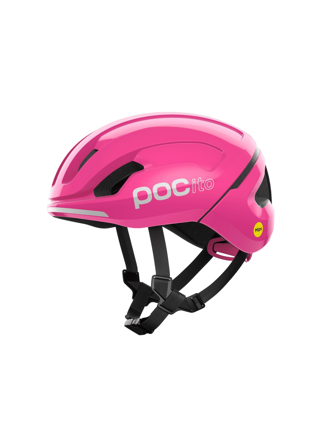 POC POCito Omne MIPS Bike Helmet, Fluorescent Pink