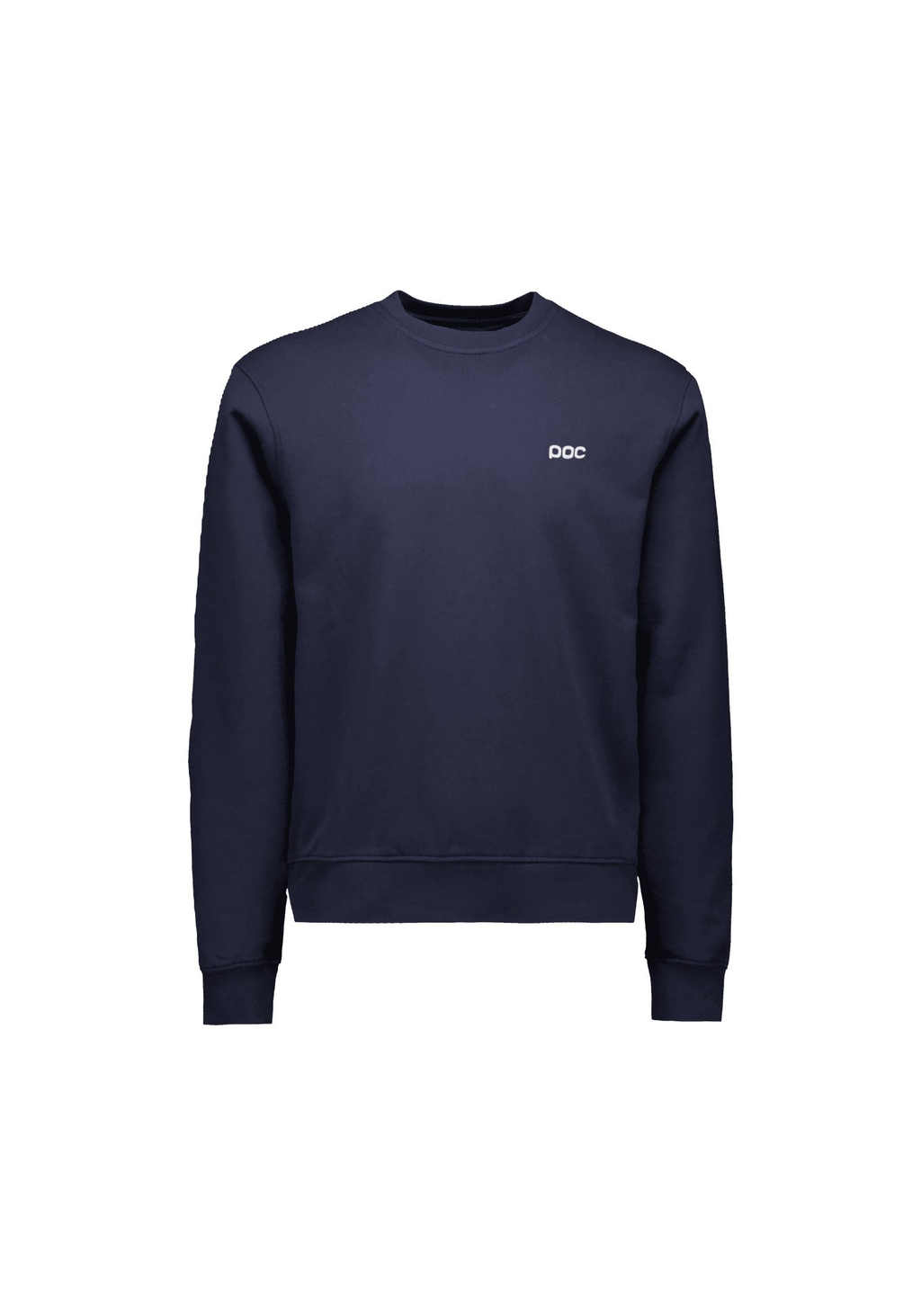 POC Men's Crew Neck Sweater, Apatite Navy/Hydrogen White