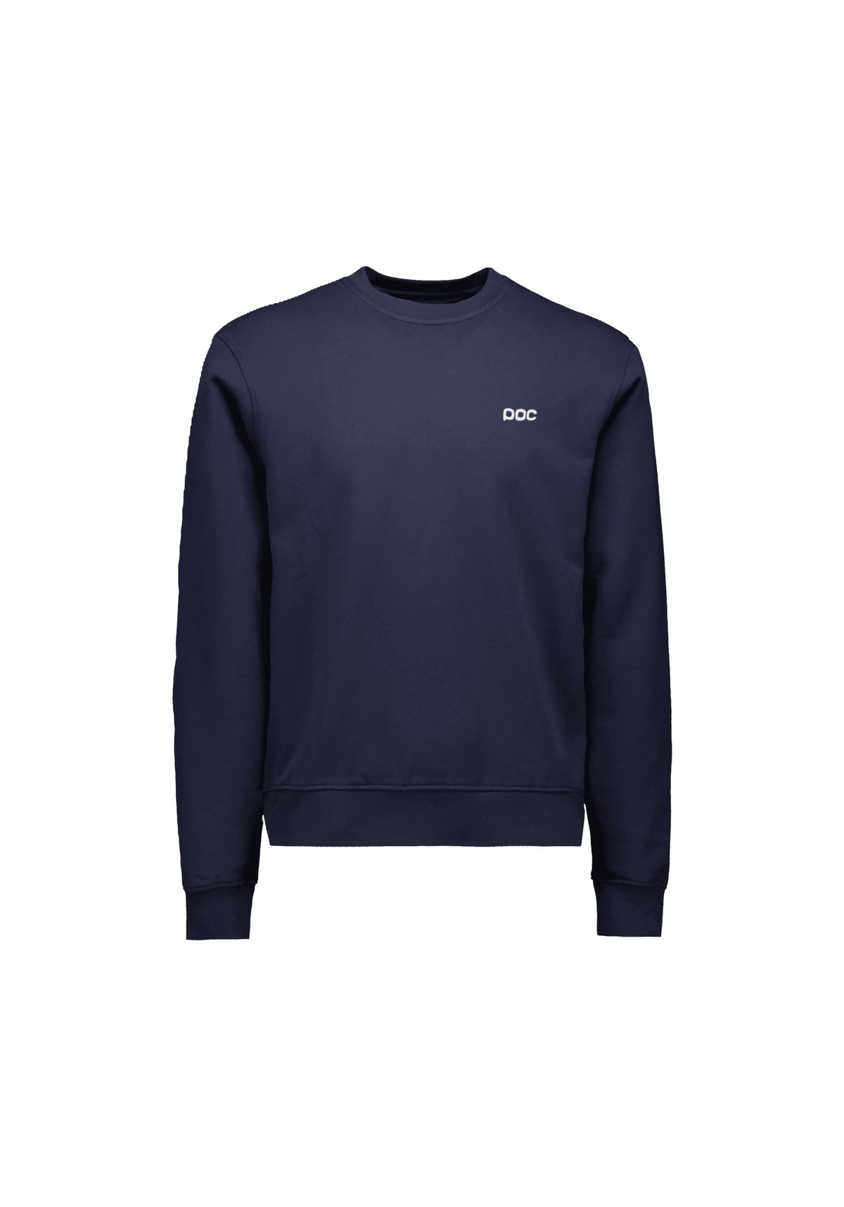 POC Men's Crew Neck Sweater, Apatite Navy/Hydrogen White