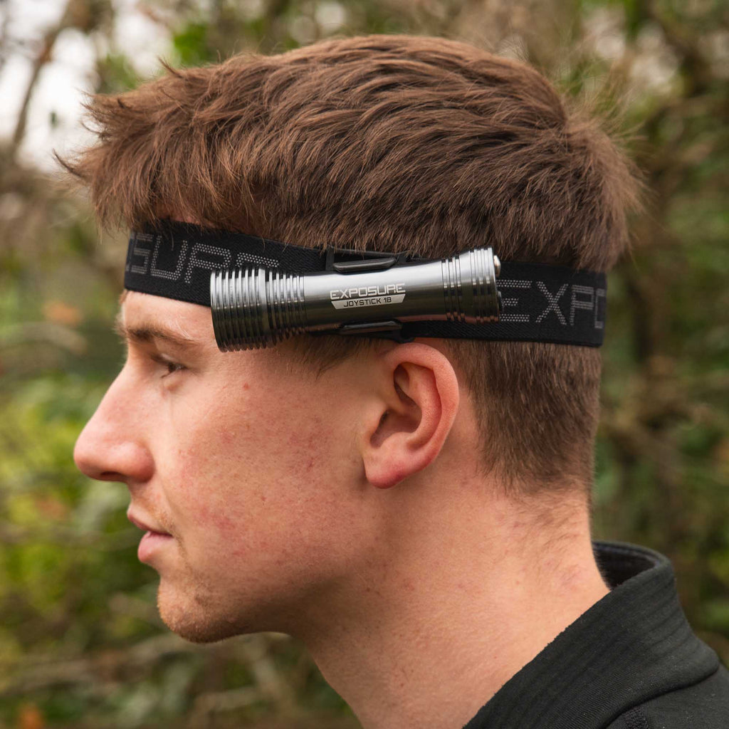 Exposure Headband and Bracket for Helmet Lights